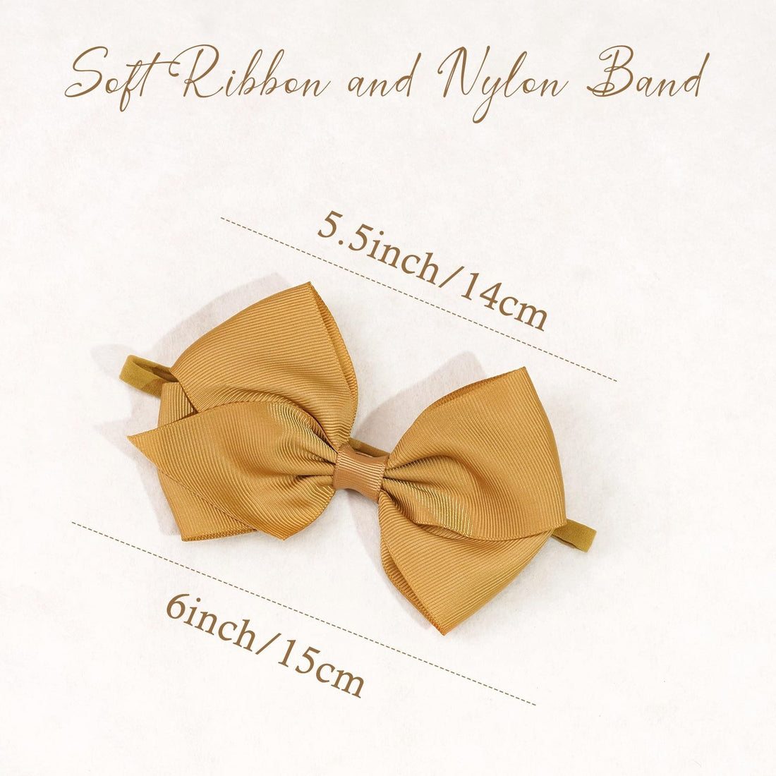 CÉLLOT 30 Colors Baby Bow Headbands 5 Hair Bows Super Soft Nylon Headbands for Baby Girls Infants preemie and Newborn Kids Hair Accessories