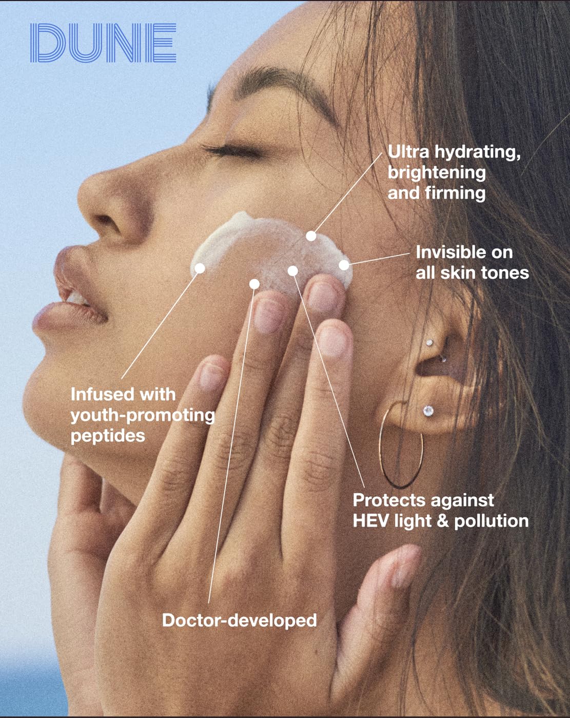 The Mineral Melt - Clear Mineral Sunscreen For Face - Broad Spectrum SPF 30 Sunblock. Clinically-proven Anti-Aging, Sun Protector Hydrating, Skin-Brightenings, Fragrance Free (1.7 Fl Oz)