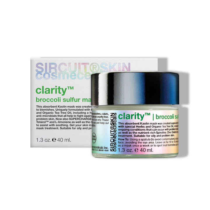 SIRCUIT SKIN Clarity Broccoli Sulfur Mask 1.3 oz.