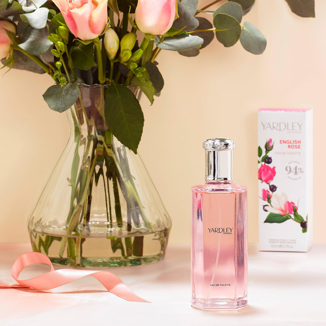Yardley English Rose Eau De Toilette Spray, 50.27ml