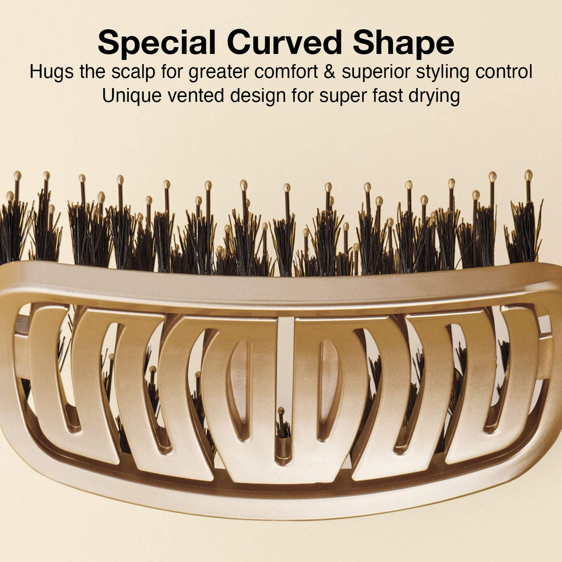 Olivia Garden NanoThermic Flex Collection, Combo - Ionic & Boar Bristle Blend