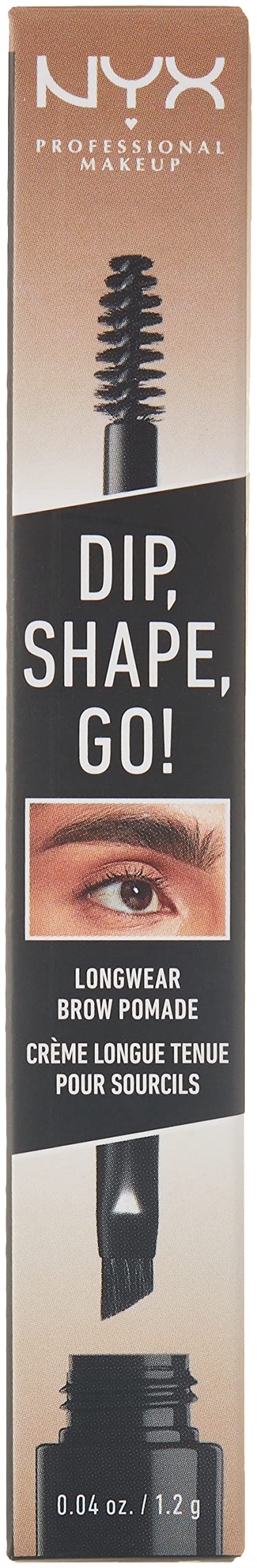 NYX PROFESSIONAL MAKEUP Dip, Shape, Go! Longwear Eyebrow Kit - Blonde