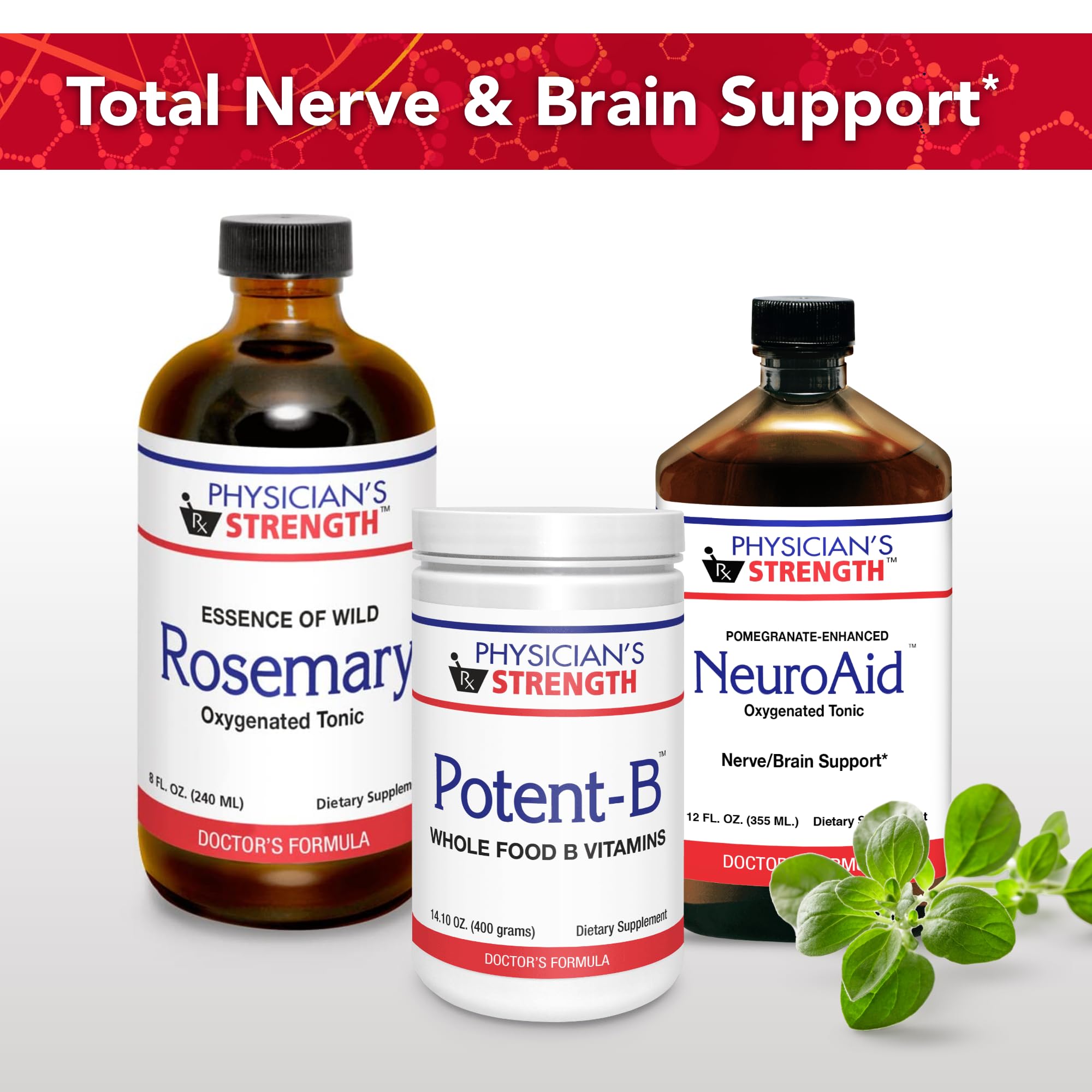 Physician's Strength PowerOmega - 8 fl oz - Plant Source Omega-3s - Certified Organic - 48 Servings