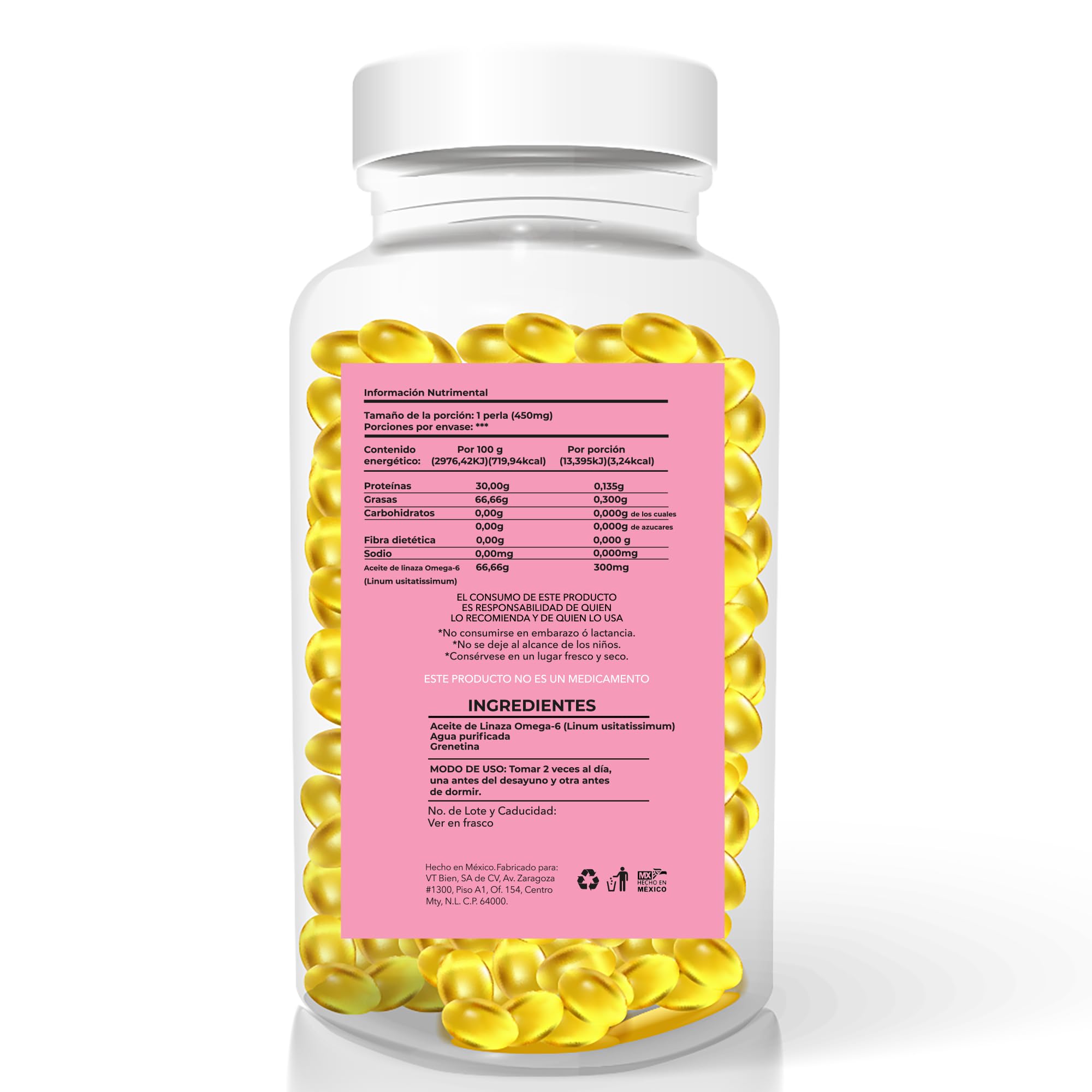 Bikini Burn Flax Seed Oil Cold Pressed