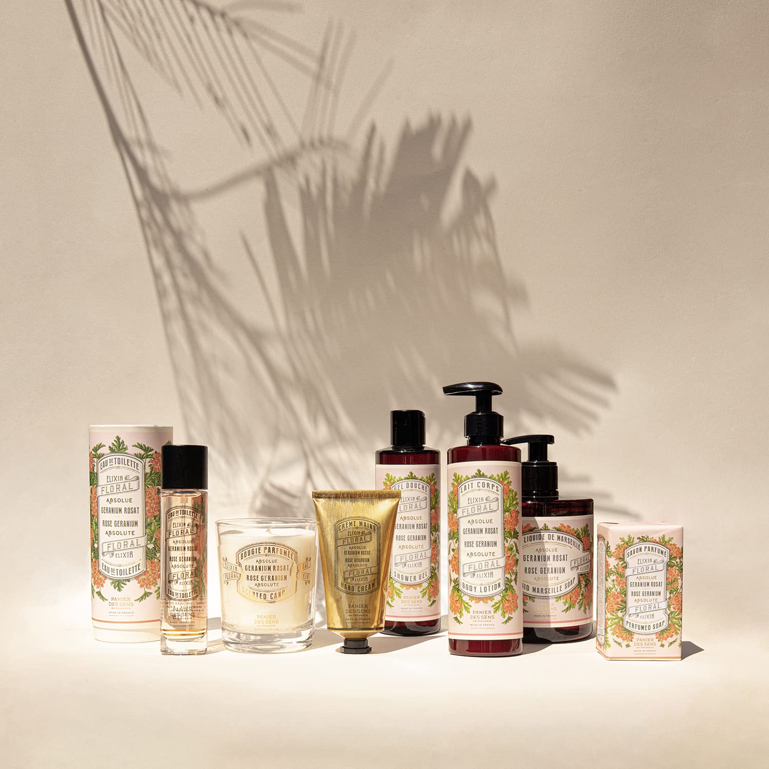 Panier des Sens Eau De Toilette, Rose Geranium, 1.7 Ounce