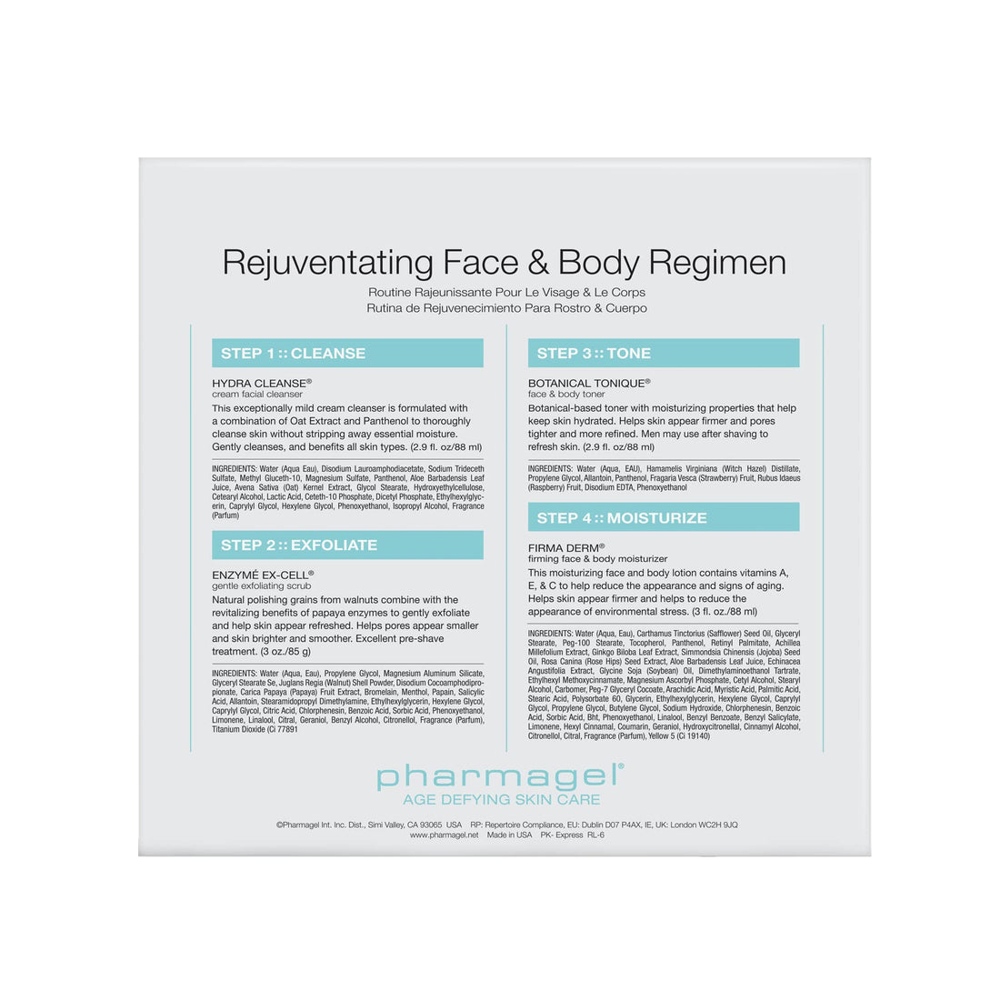 Pharmagel Daily Express Regimen Set by Pharmagel