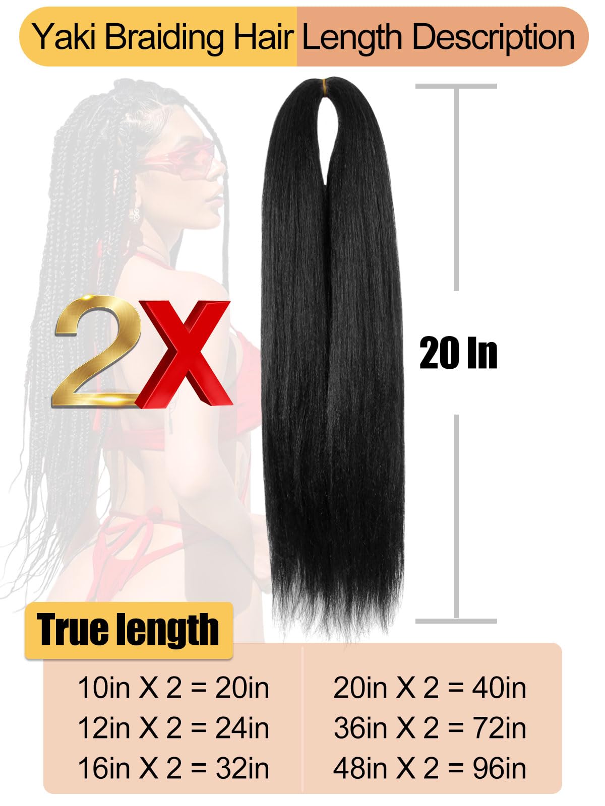 KAVSORAPI Braiding Hair 12 Inch Pre Stretched Hair Black Color Short Straight Crochet Braids Yaki Texture Synthetic Fiber 8 Packs (1B/Natural Black)