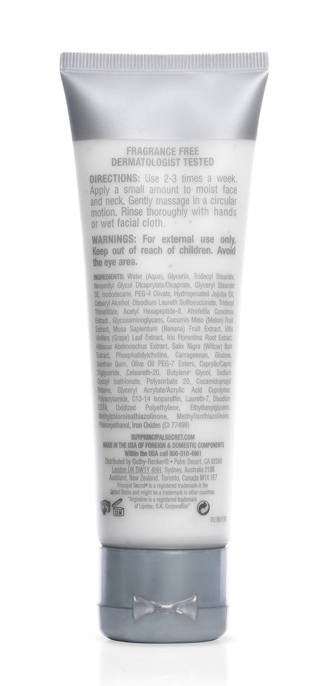 Principal Secret – Reclaim with Argireline – Buffing Exfoliant – 90 Day Supply/4 Ounces