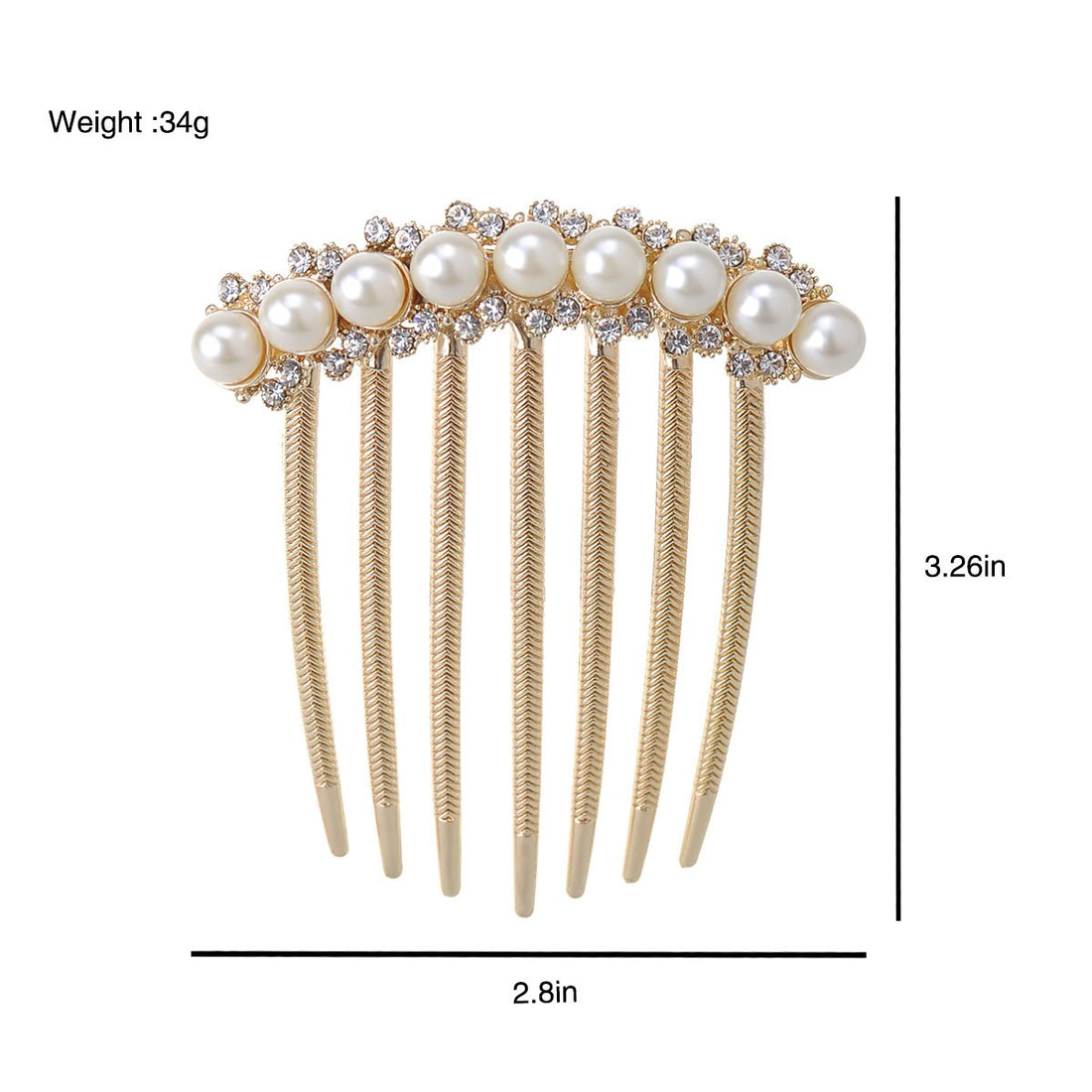 Ipink 2015 Fashoion Women Pearl Blue Flower Barrette Hairpin Hair Jewelry
