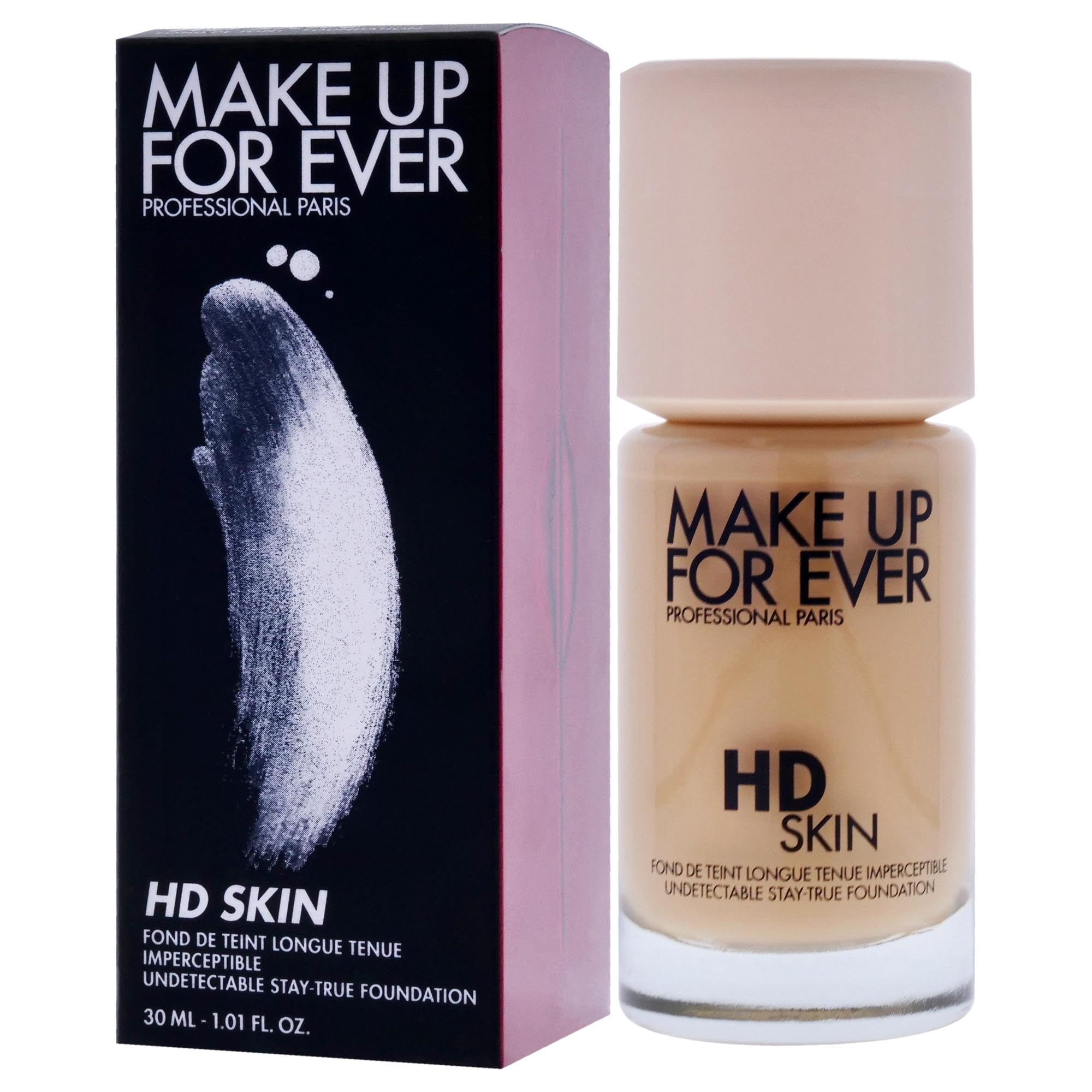 HD Skin Undetectable Longwear Foundation - 1Y18 by Make Up For Ever for Women - 1 oz Foundation