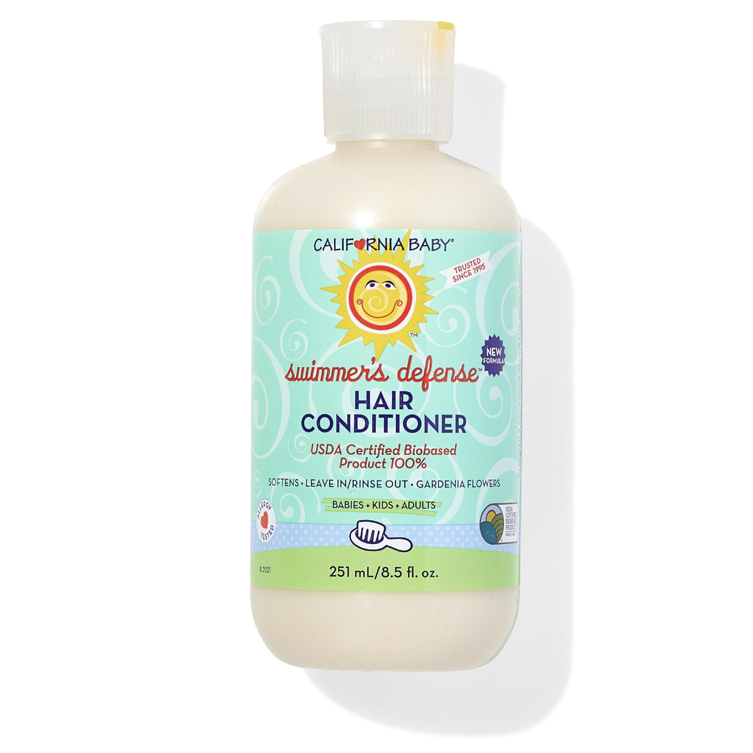 California Baby Hair Conditioner - Swimmer's Defense 8.5 Ounce
