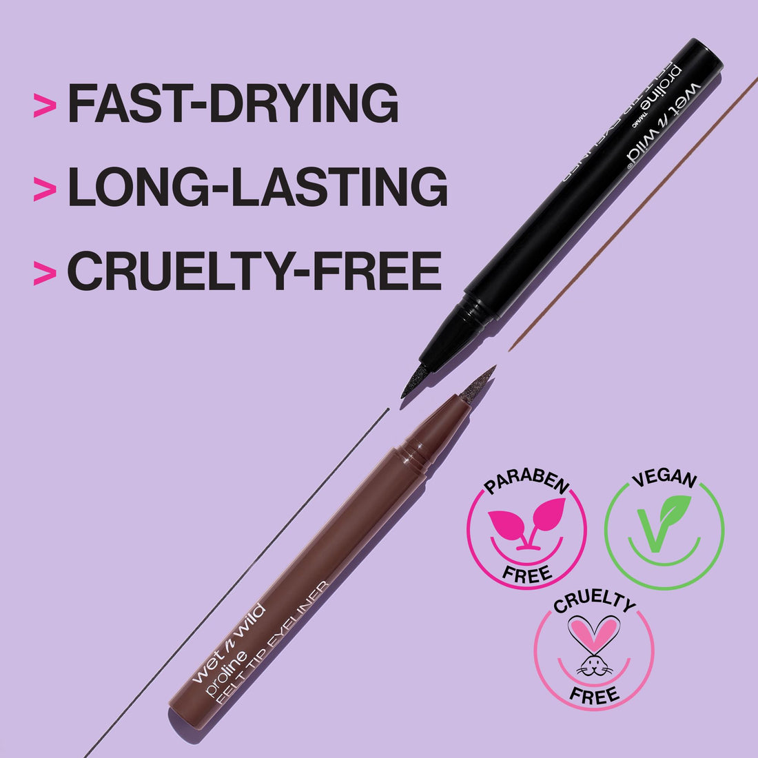 WET N WILD MegaLiner Liquid Eyeliner - Black