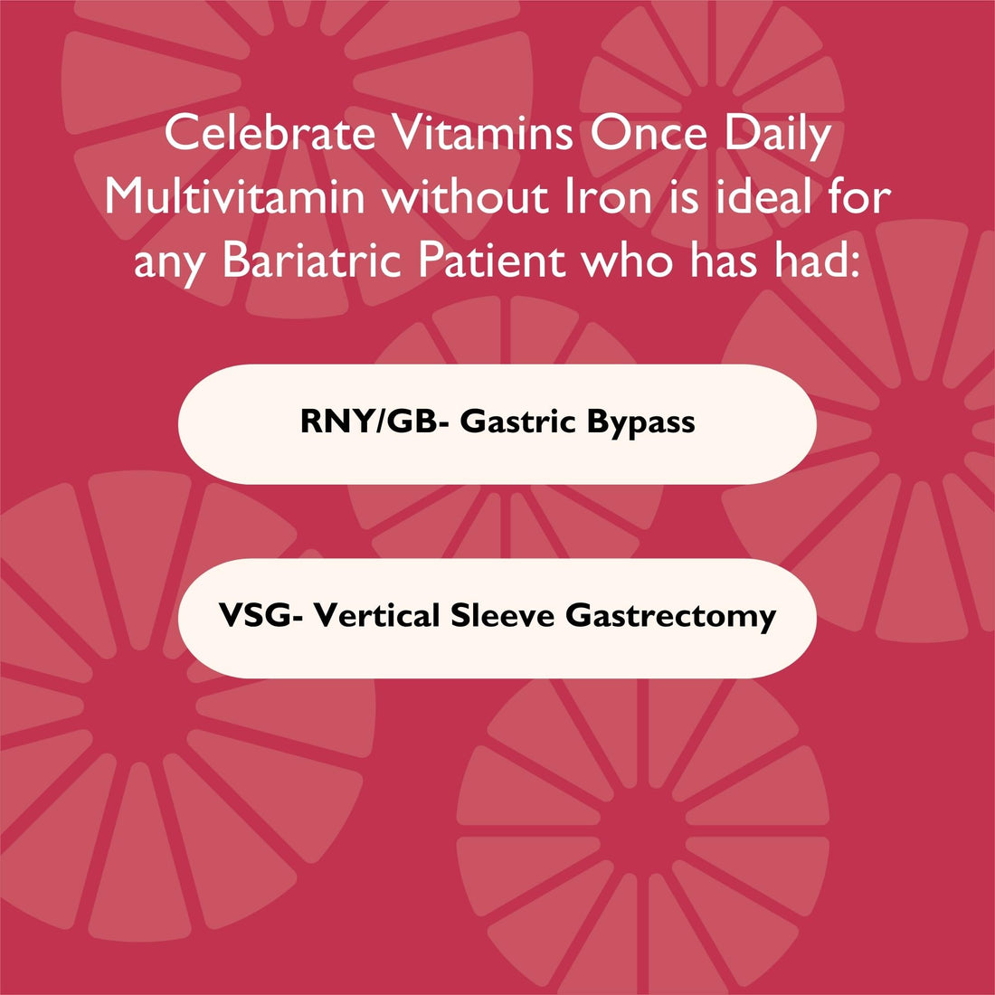 Celebrate Vitamins CelebrateONE Chewables, Iron Free - One A Day Bariatric Multivitamin, Essential Vitamins & Minerals - Gastric Bypass & Sleeve Gastrectomy Supplement - Strawberry Creme (30 Tablets)