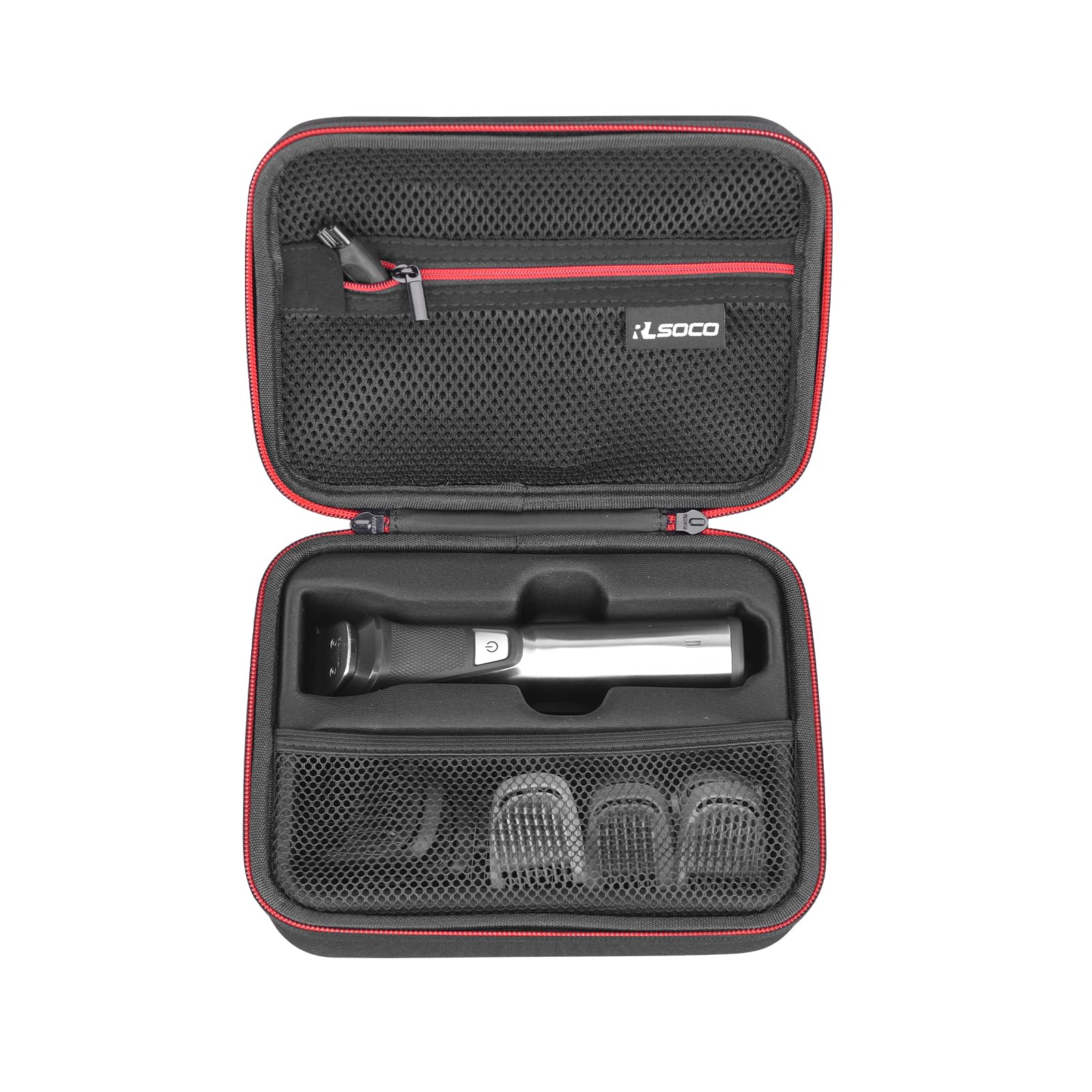 Case Compatible with Philips Norelco Multigroom Series 7000 by RLSOCO,Works with Philips MG7910/49,MG7770/49,MG7750/49,MG7790/40,MG7770/18 - Fits for All Attachment Head and Charger