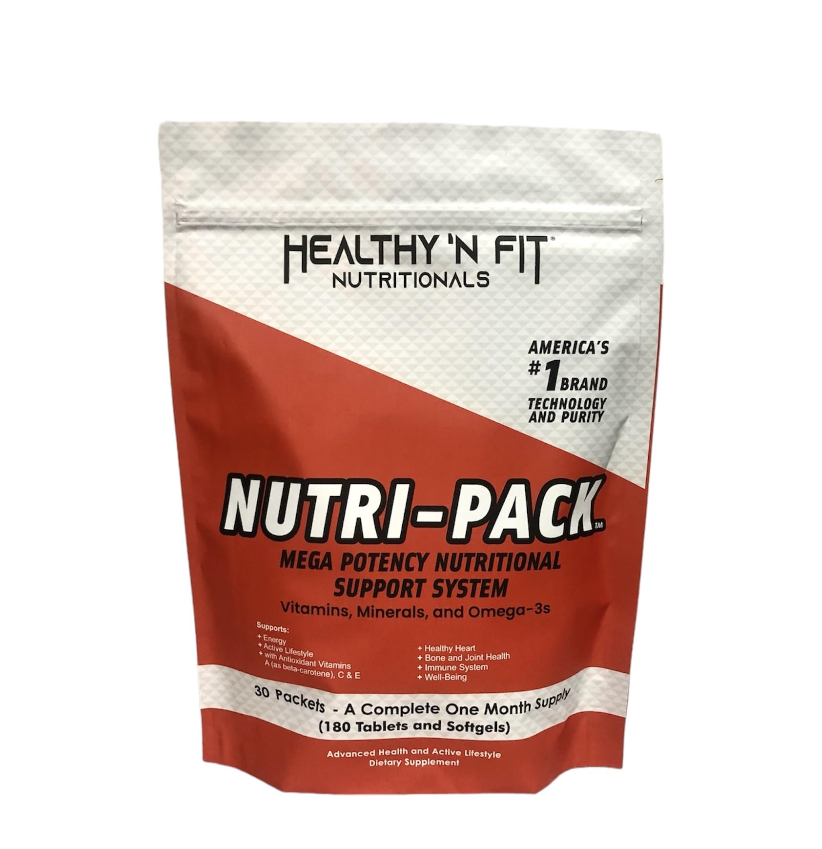 Healthy 'N Fit NUTRI Pack - 30 Day Pkt -One Pack Daily, Multivitamin All-in-One Packets