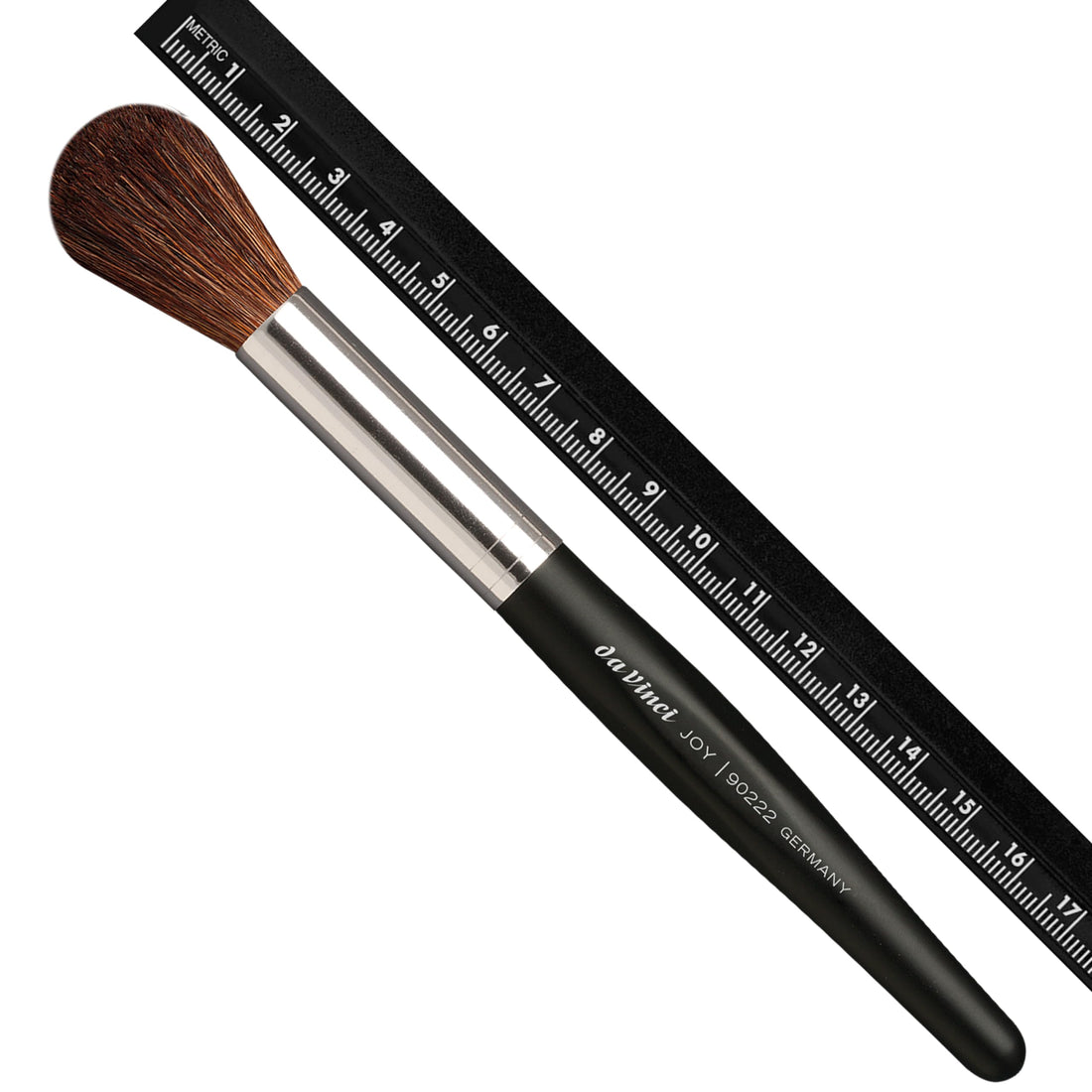 da Vinci Cosmetics Series 90222 JOY Blusher Brush, Round Natural Hair, 0.99 Ounce