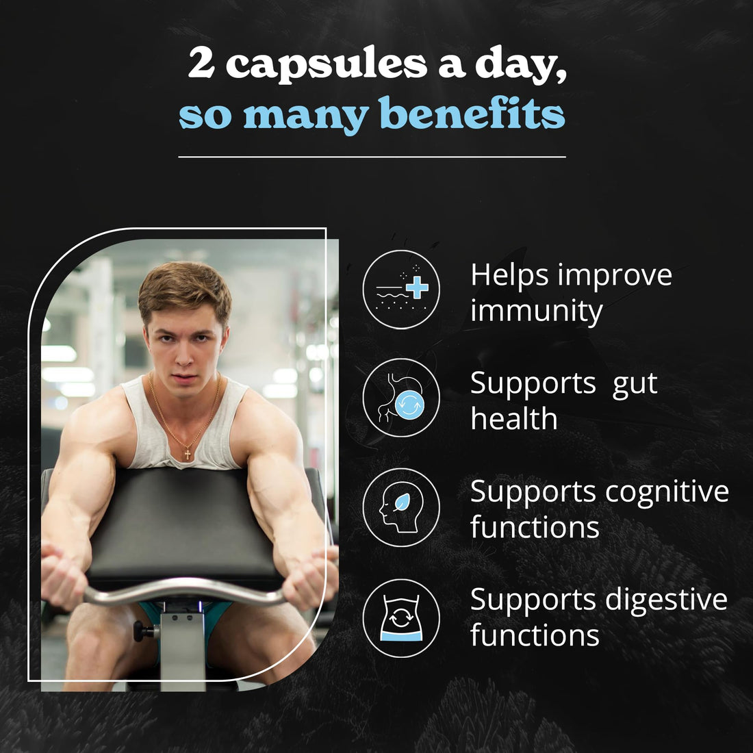 Better Alt Sea Moss Capsules- Irish Sea Moss with Black Seed Oil, Ashwagandha & Black Pepper for Stamina, Strength & Endurance- High Potency Sea Moss Supplement - 60 Servings, 120 Capsule