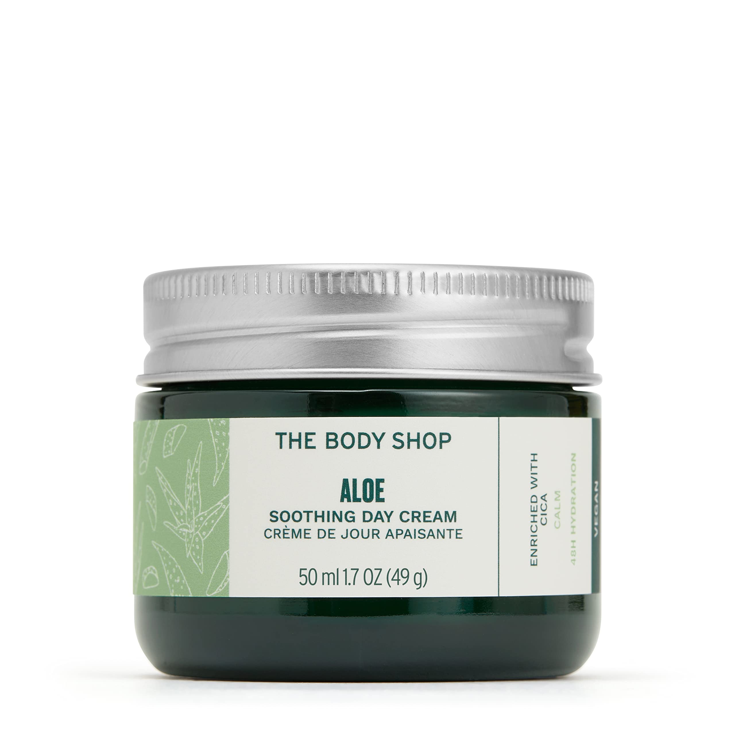 The Body Shop Aloe Vera Day Cream, For Sensitive Skin, Vegan, 50ml