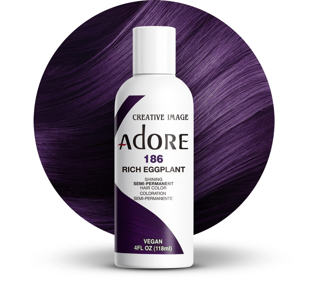 Adore Creative Image Semi-permanent Hair Color #186 Rich Eggplant by Adore