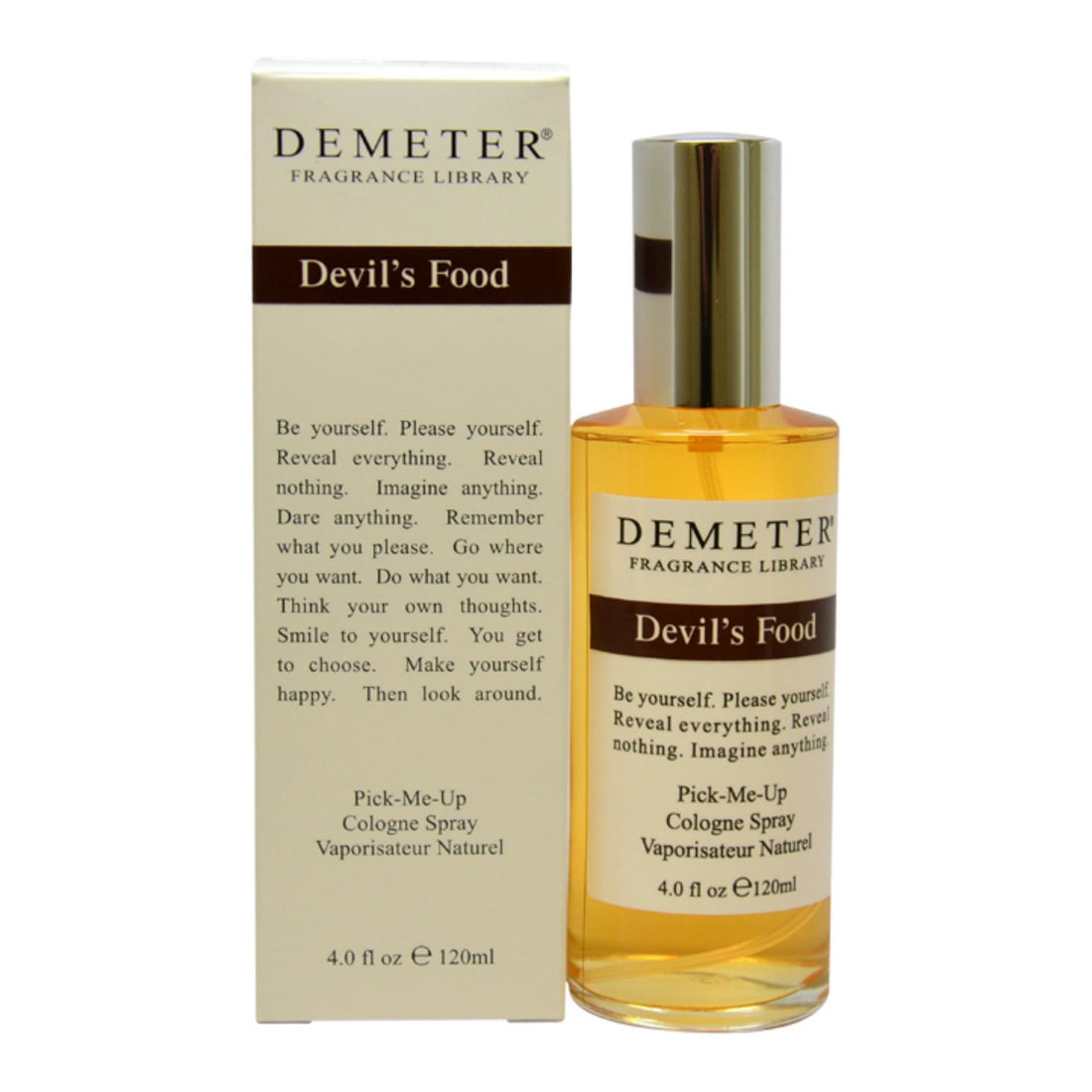 Demeter Devil's Food Cologne Spray for Women, 4 Ounce