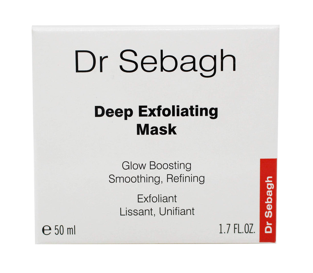Dr Sebagh Deep Exfoliating Mask | Luxury Hydrating Face Mask | Gentle Exfoliation for Smooth and Radiant Skin | Anti-Aging, Anti-Stress | Clears and Evens Skin Tone - 50ml