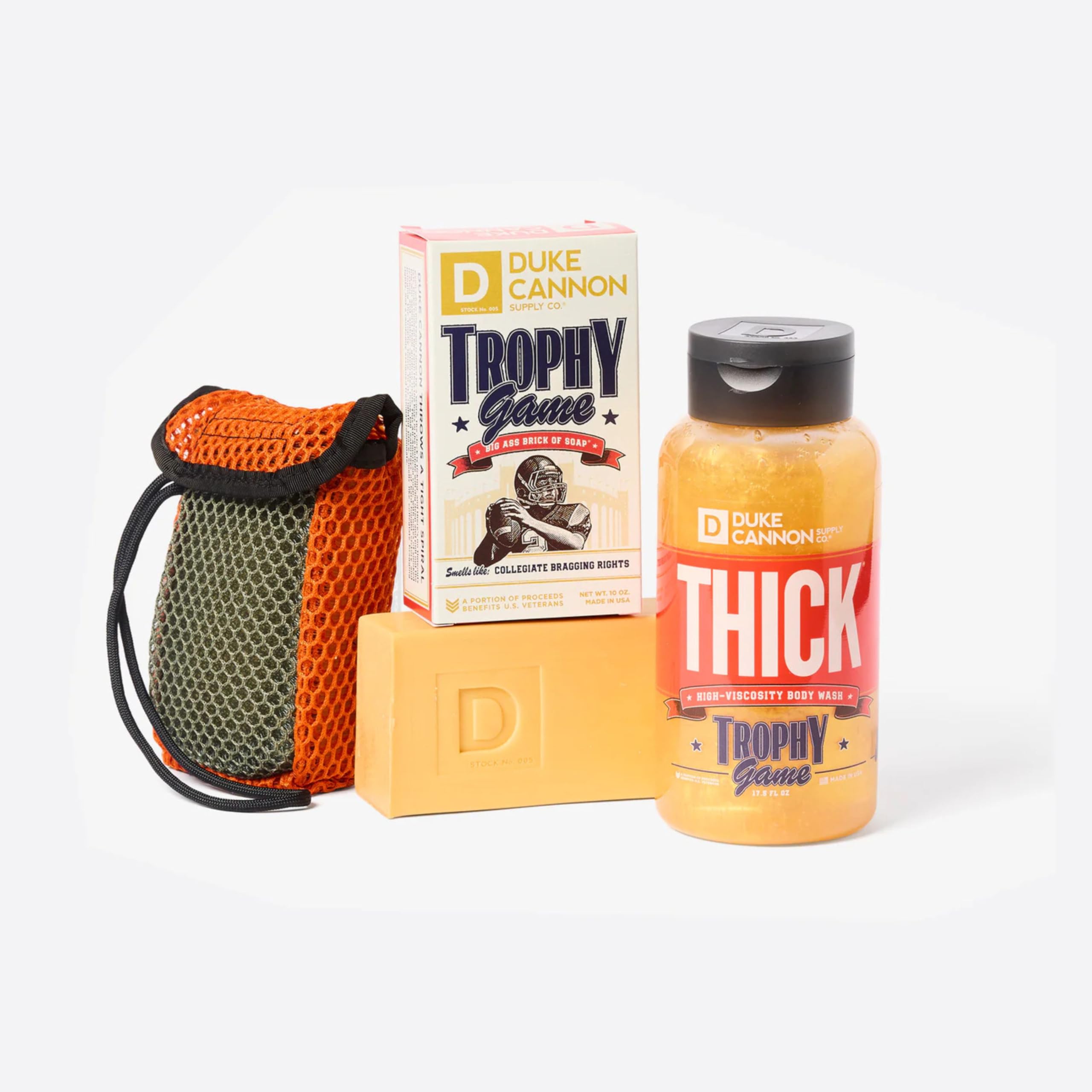 Duke Cannon Big Brick of Soap - Trophy Game 10 oz (3 Pack)