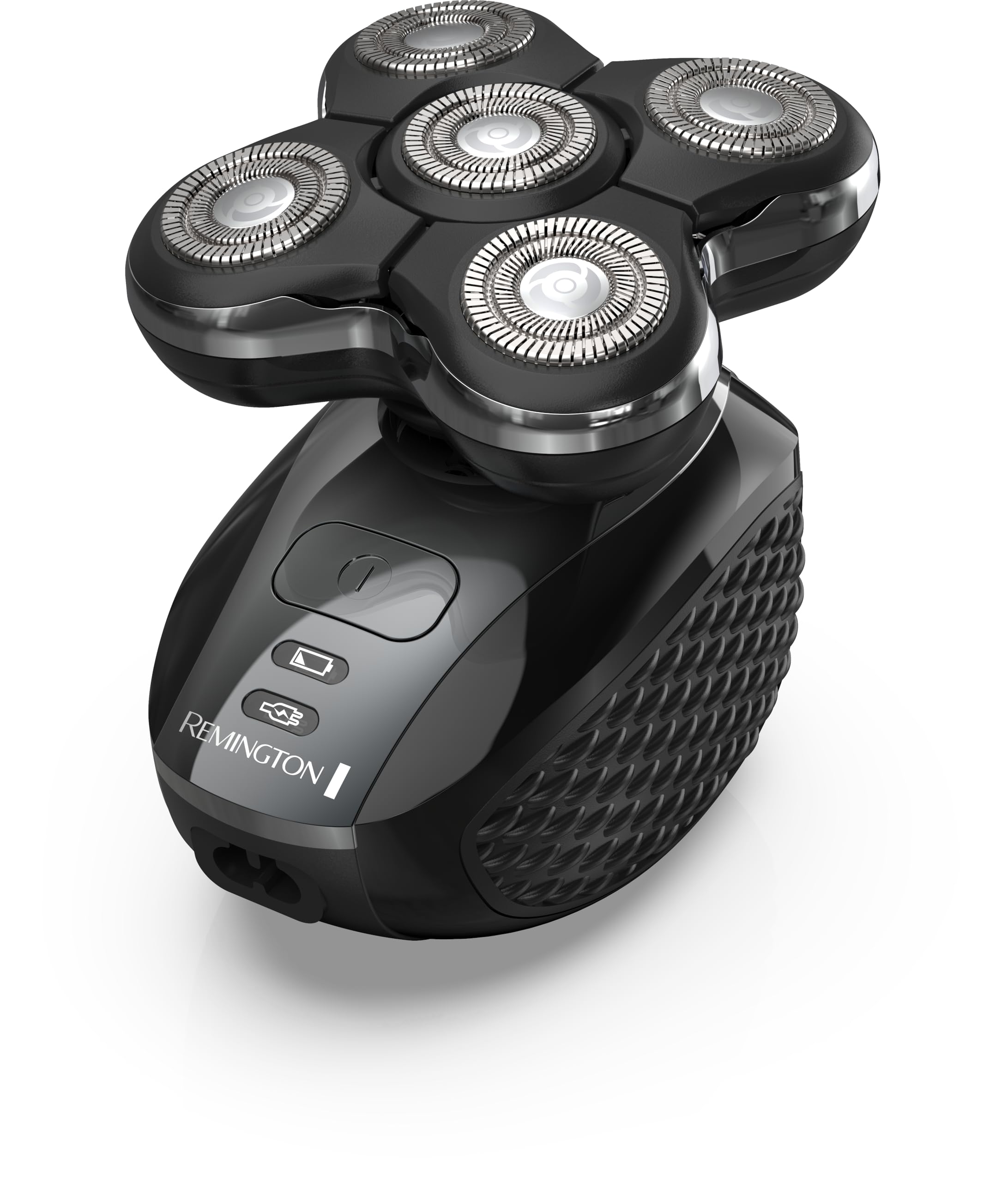 Remington Balder Pro Electric Razor for Head XR7000A - Premier Wet/Dry Bald Head Shaver, Flex Blades for a Close Shave, Cordless Rechargeable, Effortless Head Shaving with Precision Dual Track Heads