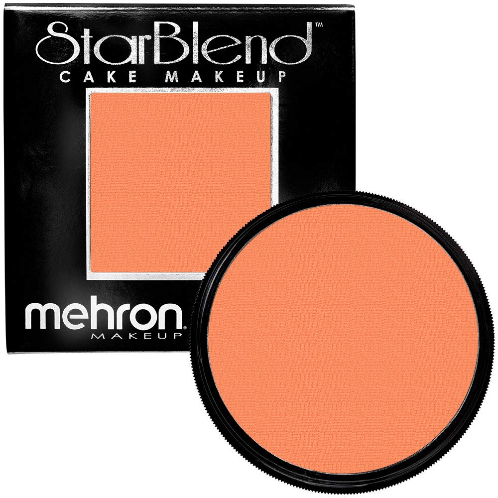 Mehron Makeup StarBlend Cake Makeup ORANGE - 2oz