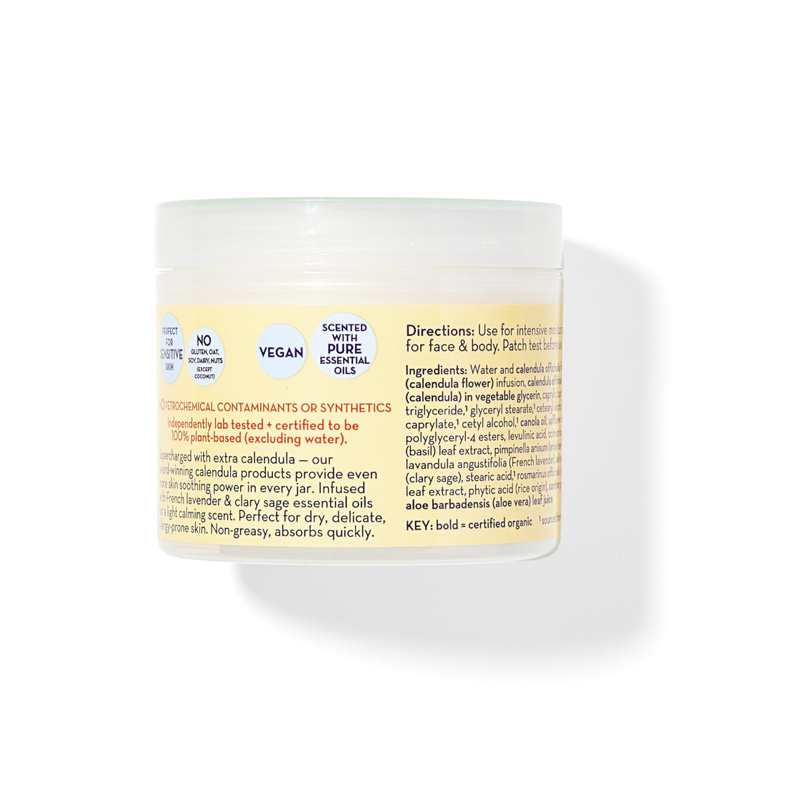 California Baby Calendula Cream | Soothing Baby Face Cream | 100% Plant-Based | Lavender Baby Lotion For Sensitive | Hypoallergenic | 2 Oz (Pack of 2)