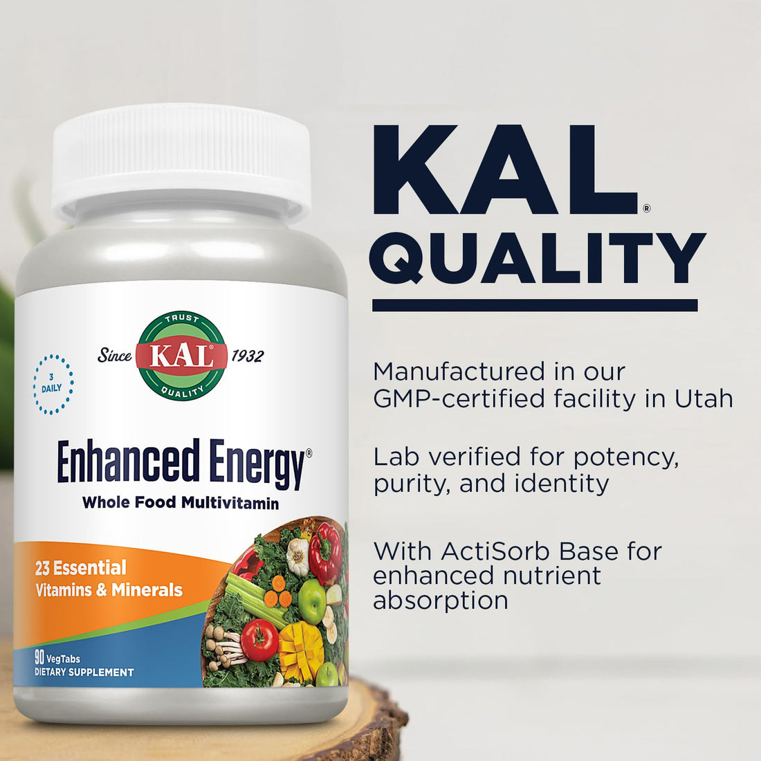 Kal Enhanced Energy, 90 Count