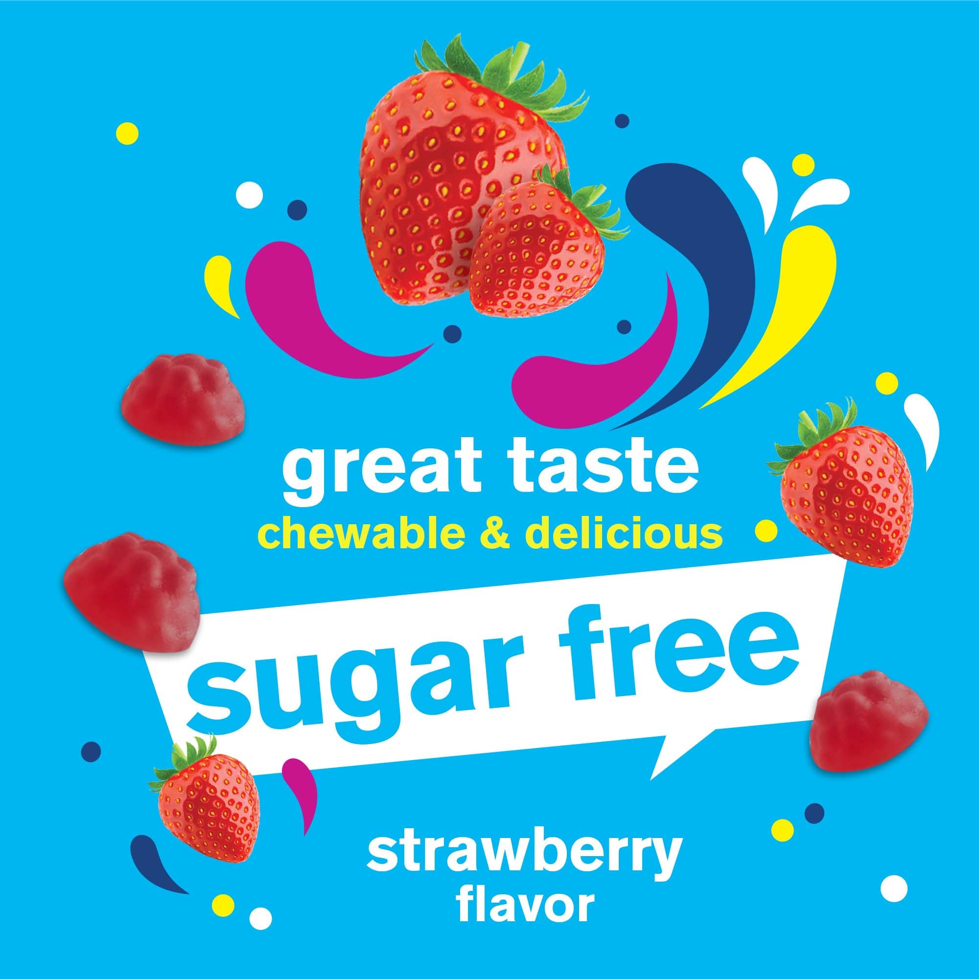 Multivitamin Sugar Free Gummies with Ginseng, Vitamin A, C, D3, E, B12, B6, B1, B2, B5, Niacin, Folic acid, Biotin, Iodine, Zinc, Chromium, Molybdenum, Lycopene, Inositol - Vegan - 60 Gummies