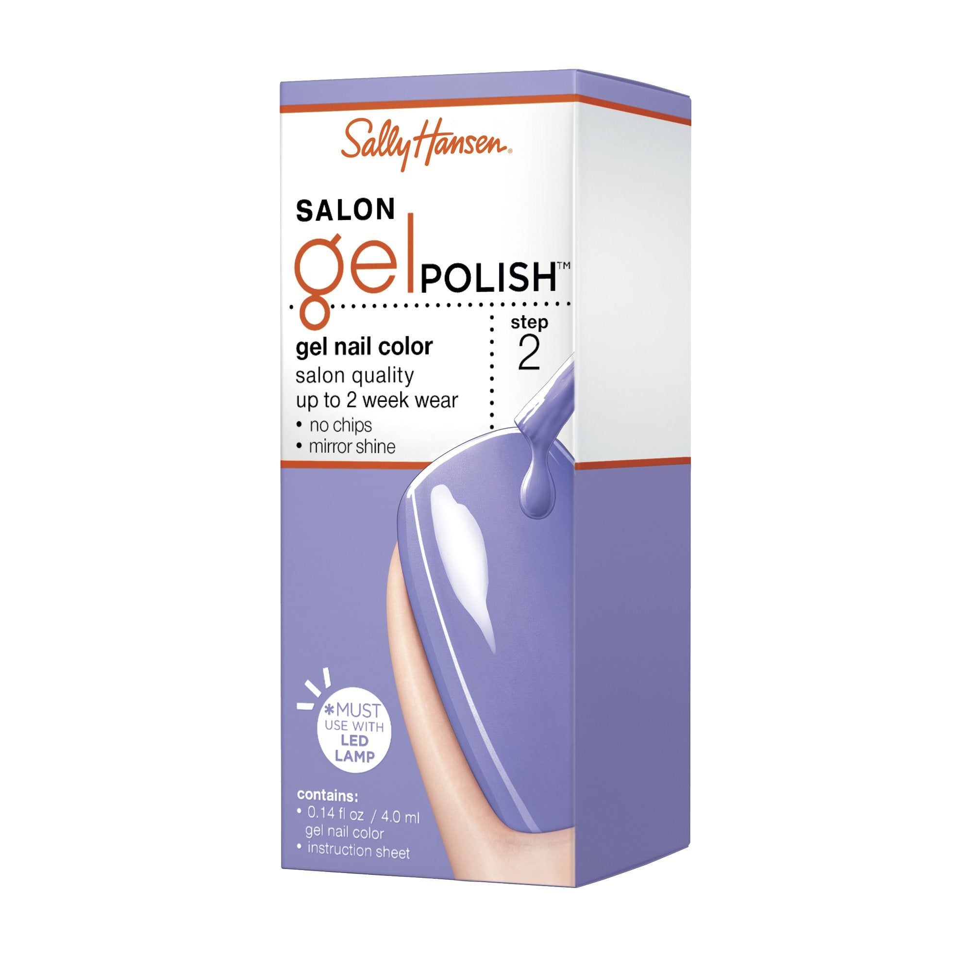 Sally Hansen Salon Gel Polish, Purplexed, 0.25 Ounce