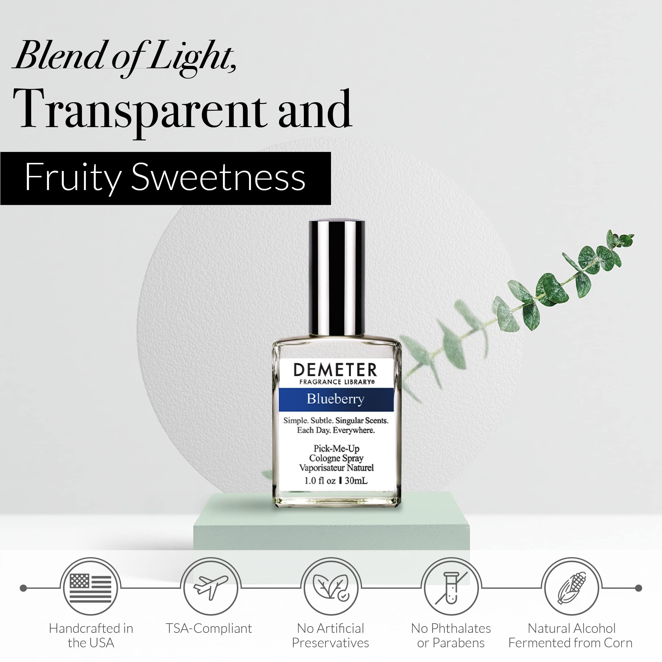 Demeter Fragrance Library 1 Oz Cologne Spray ââ‚¬â€œ Blueberry