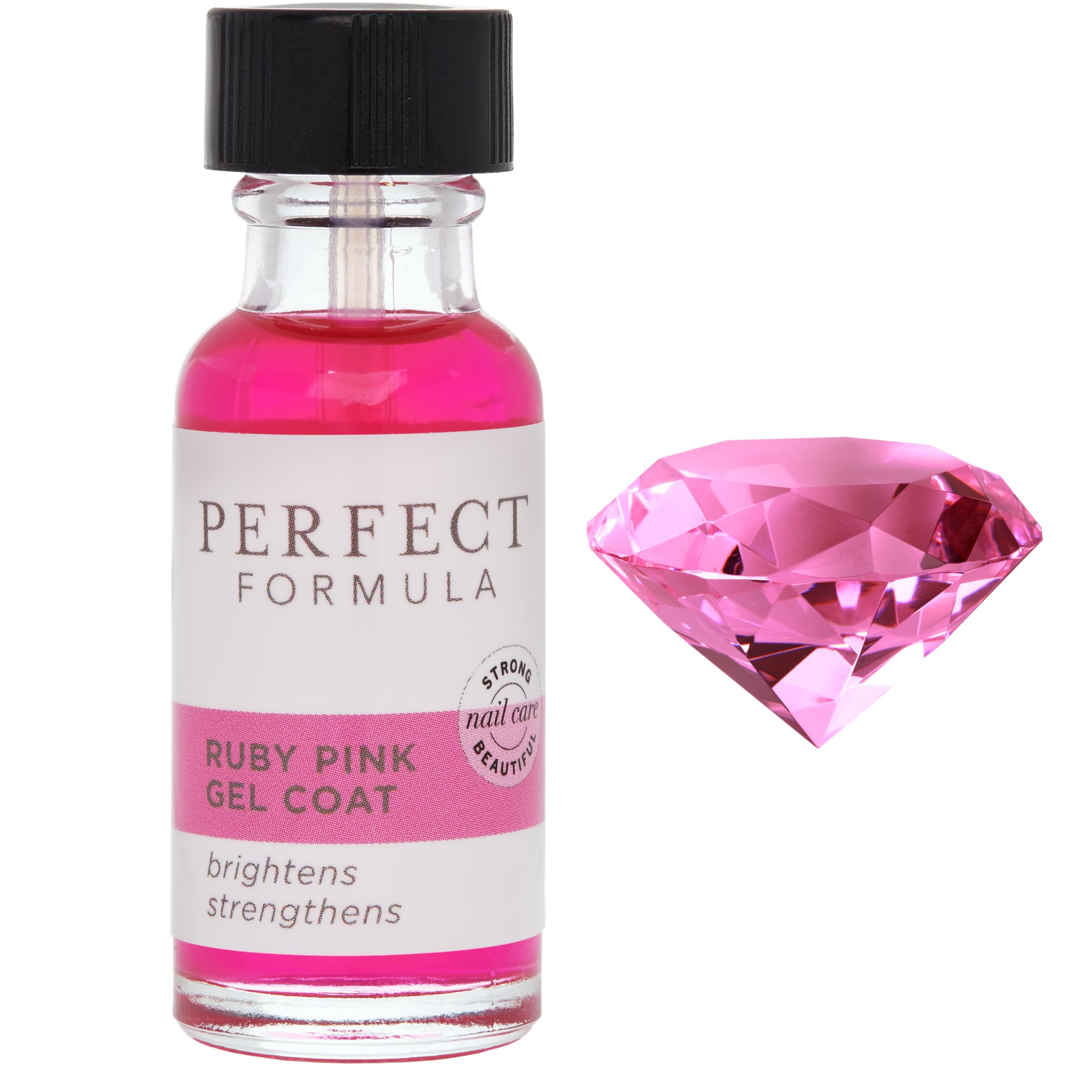 Perfect Formula Gel Coat Ruby Pink, 0.6 Ounce