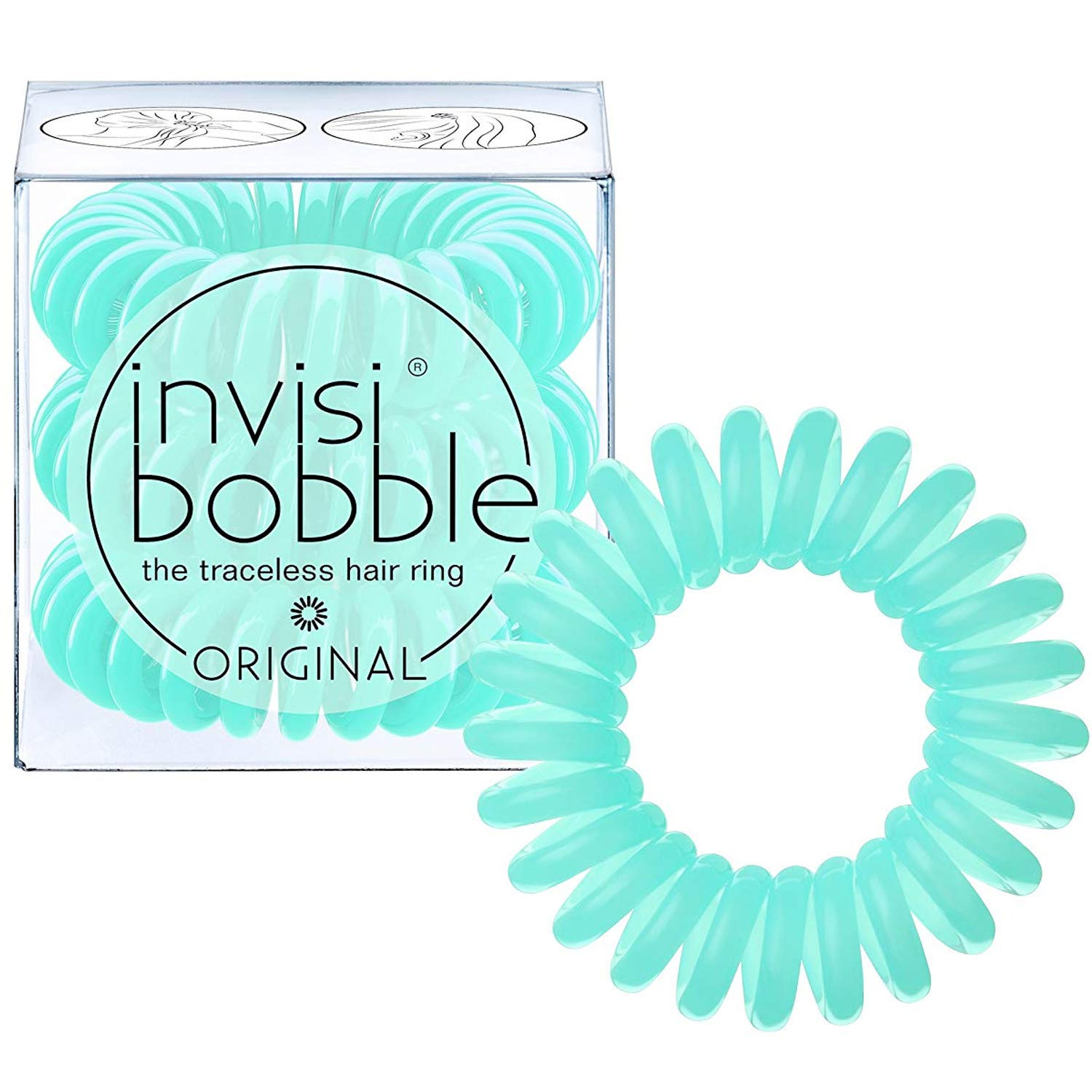 Invisibobble Original Traceless Hair Ring, Mint To Be
