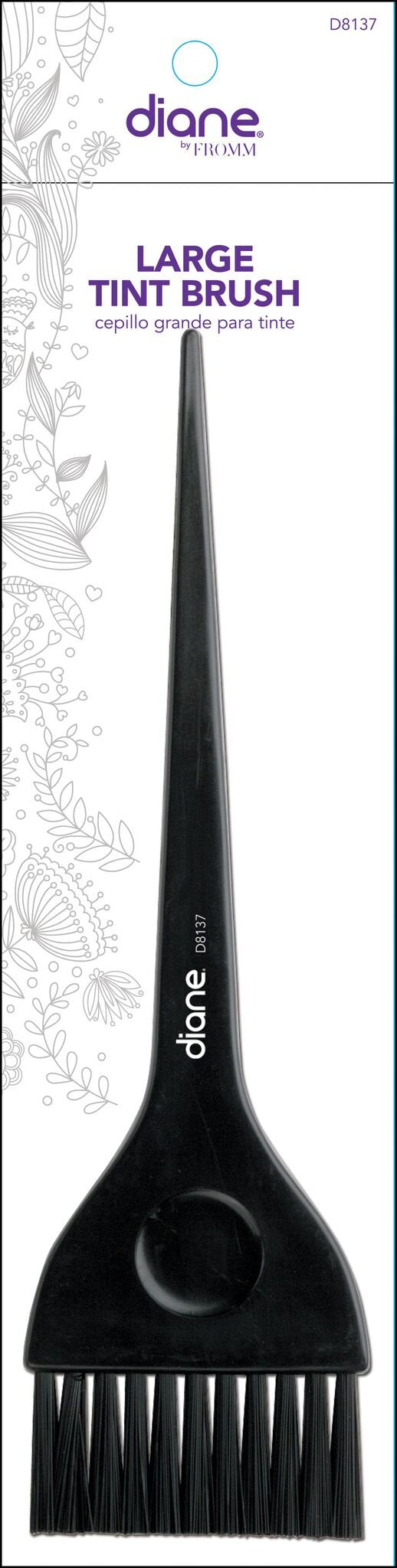 Diane large tint brush, 2.375 inch, black, D8137