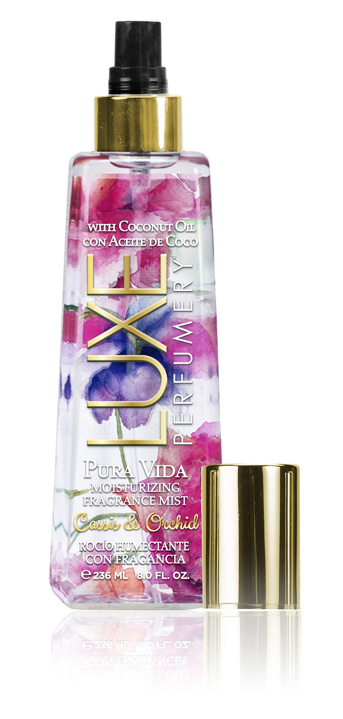 Pura Vida Moisturizing Body Mist, Cassis/Orchid, 8.0 fl oz