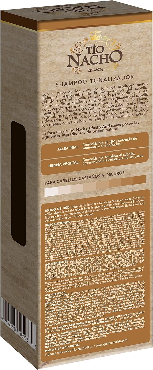 Generic Tio Nacho Efecto Anti-Canas, Acondicionador Anti-Caída con Henna Egipcia, 14.03 Fl Oz (Pack of 1)