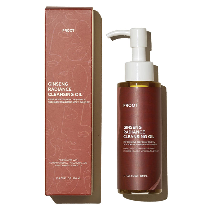 PROOT Ginseng Cleansing Oil | Ginseng Cleansing Oil For Face | Korean Ginseng Cleansing Oil | Ginseng Cleanser Oil for At-Home Skincare