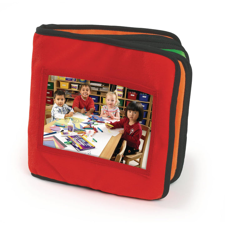 Excellerations Fabric Photo Album 13 Pockets for Kids and Families, Social Emotional Development Tool
