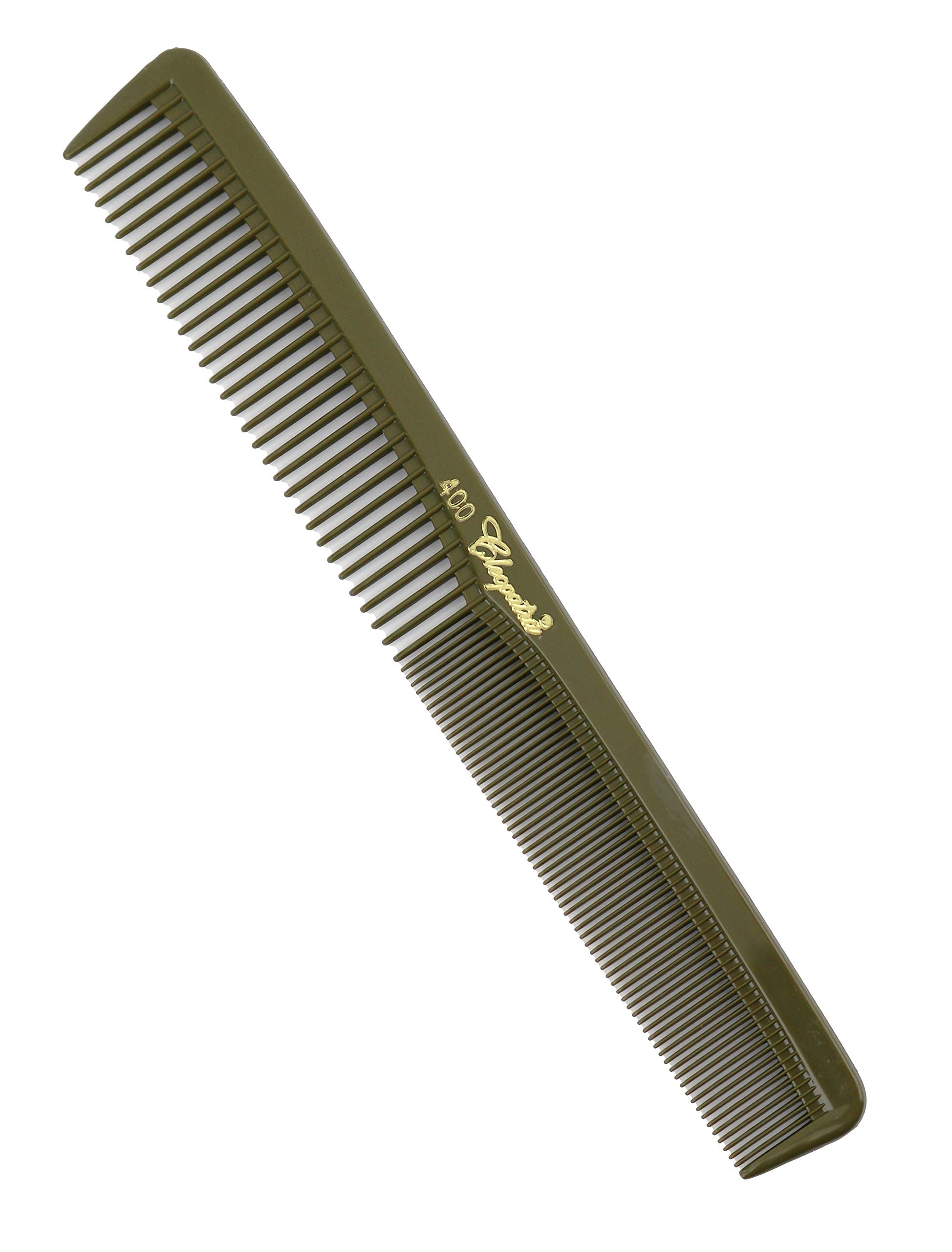 7 inch All Purpose Hair Comb. Hair Cutting Combs. Barbers & Hairstylist Combs. Olive. 12 Units.
