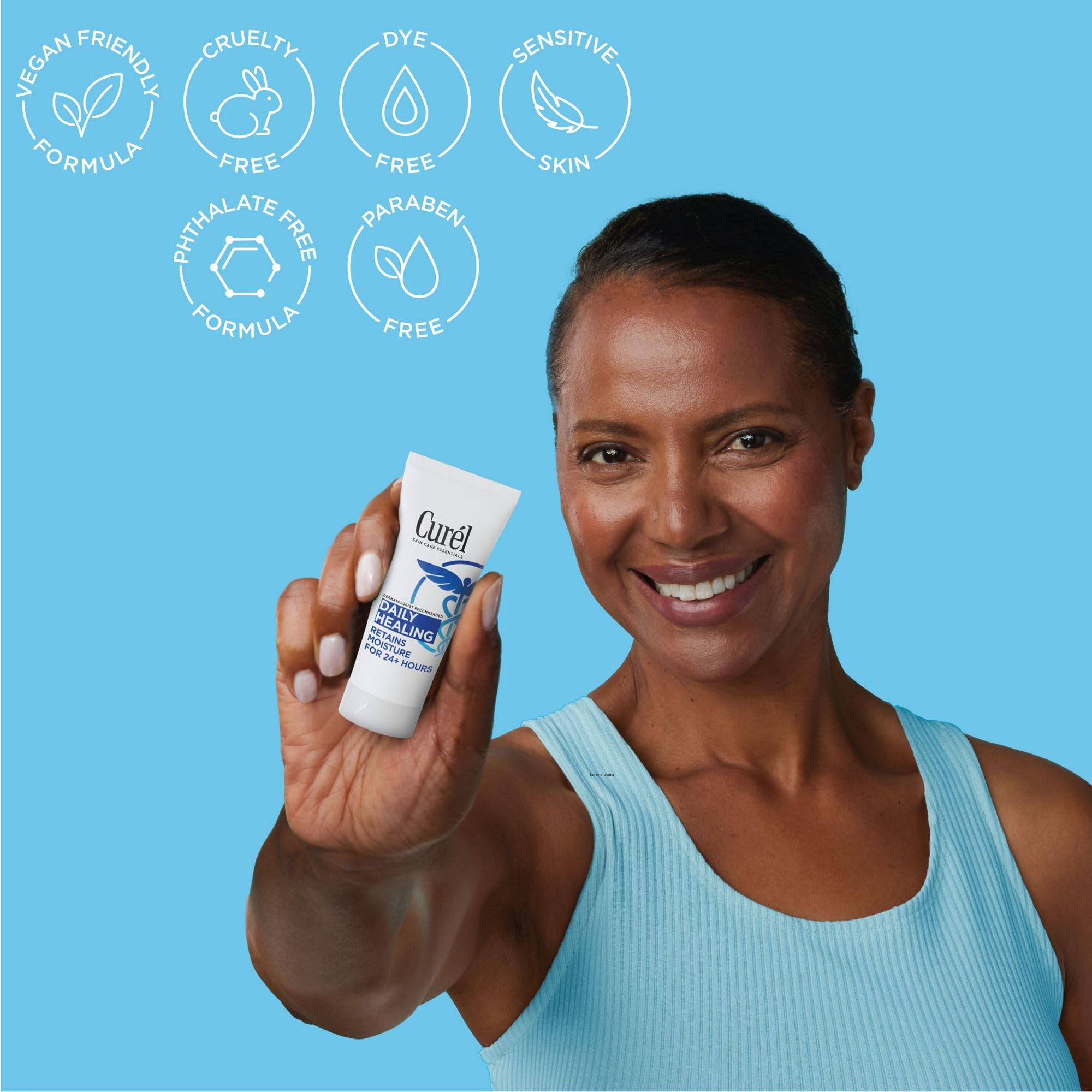 CurC3A9l Skincare 1 Ounce Each, Pack Of 30: Curél Daily Healing Body Lotion For Dry Skin, 1 Ounce Each, 30 Count