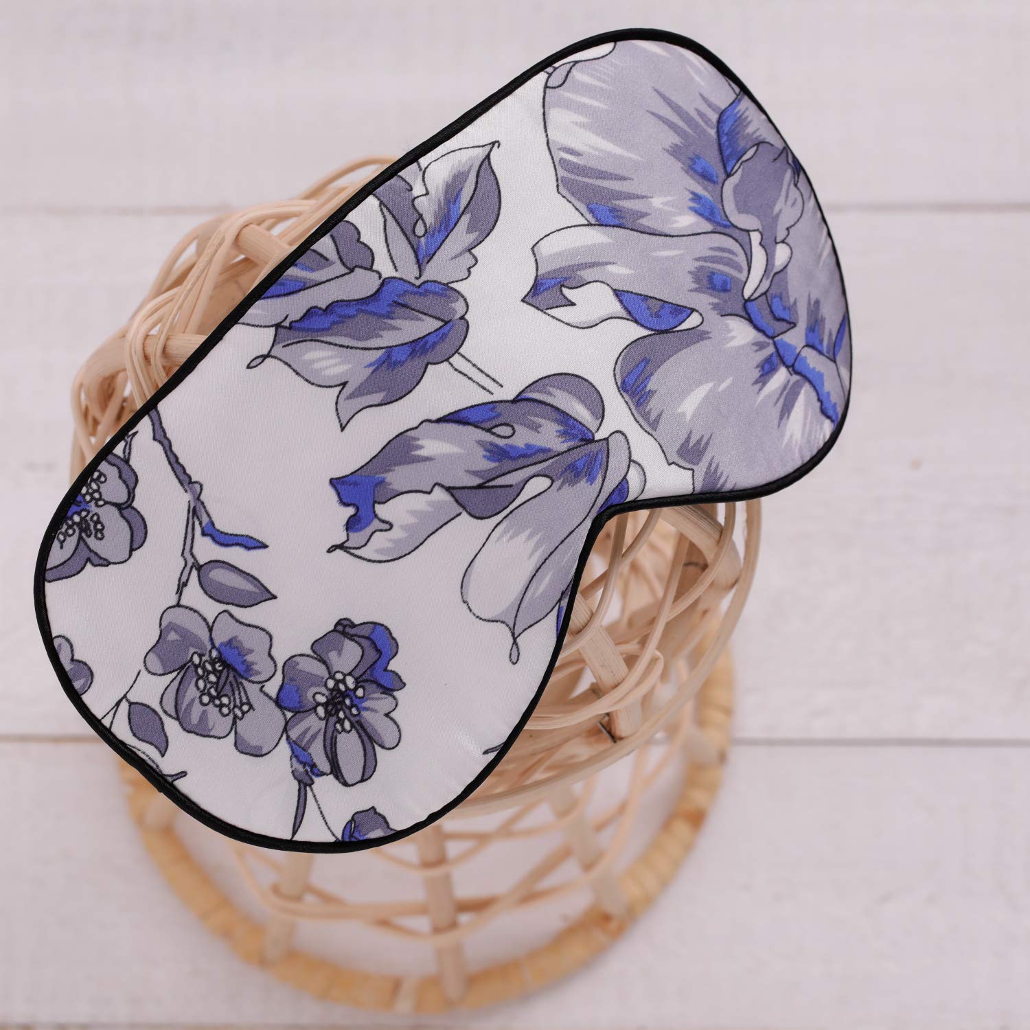 Maxfeel 100% Pure Silk Eye Mask Sleep Eye Mask Eye Cover Eyeshade Sleeping Eye Mask Printed Colors (#11) by Maxfeel