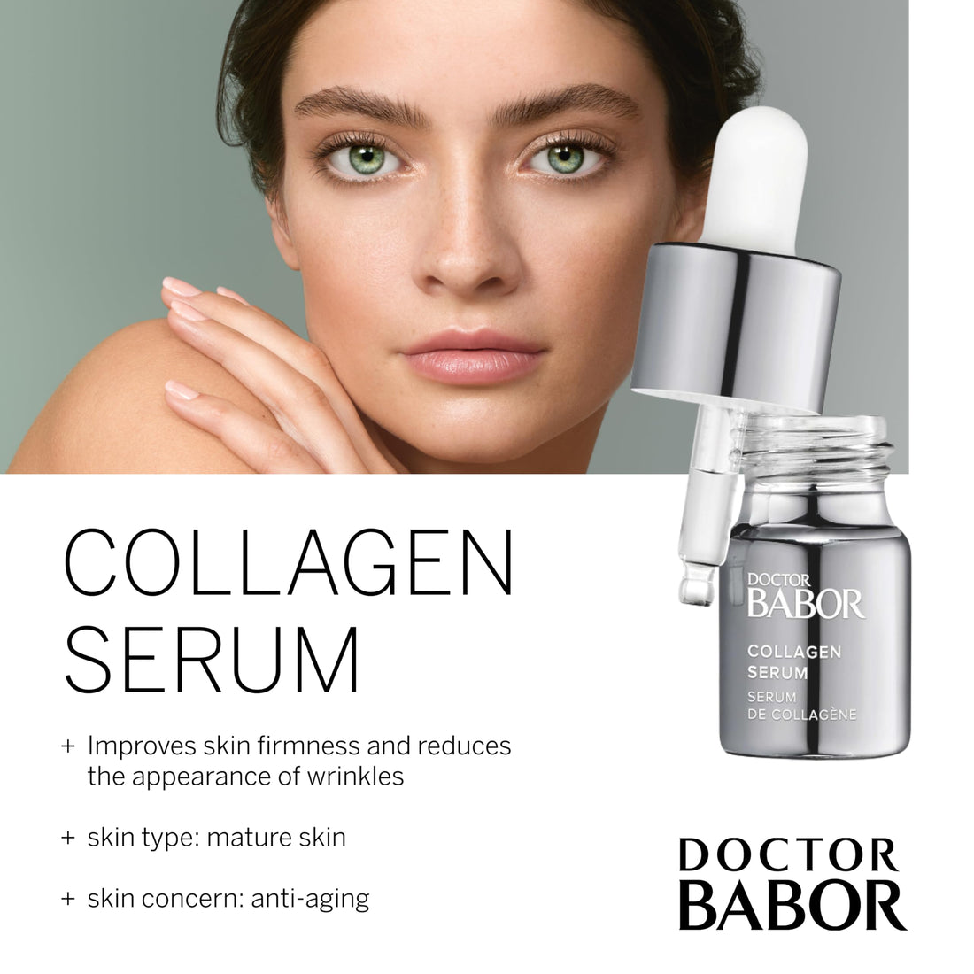 DOCTOR BABOR LIFTING RX Collagen Serum for Face 0.94 oz - Best Natural Collagen Serum for Day and Night