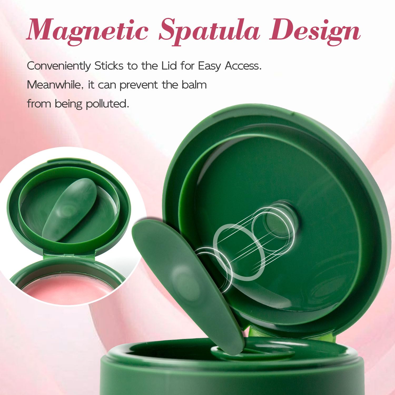 MYMERRY Cleansing Balm, Naturium Makeup Remover Balm for Sensitive Skin, Waterproof Mascara Makeup Remover, Face Eyes Lip Cleanser, Peach Scented, Coconut Oil, Vitamin E & Hyaluronic Acid, 2.65 Oz