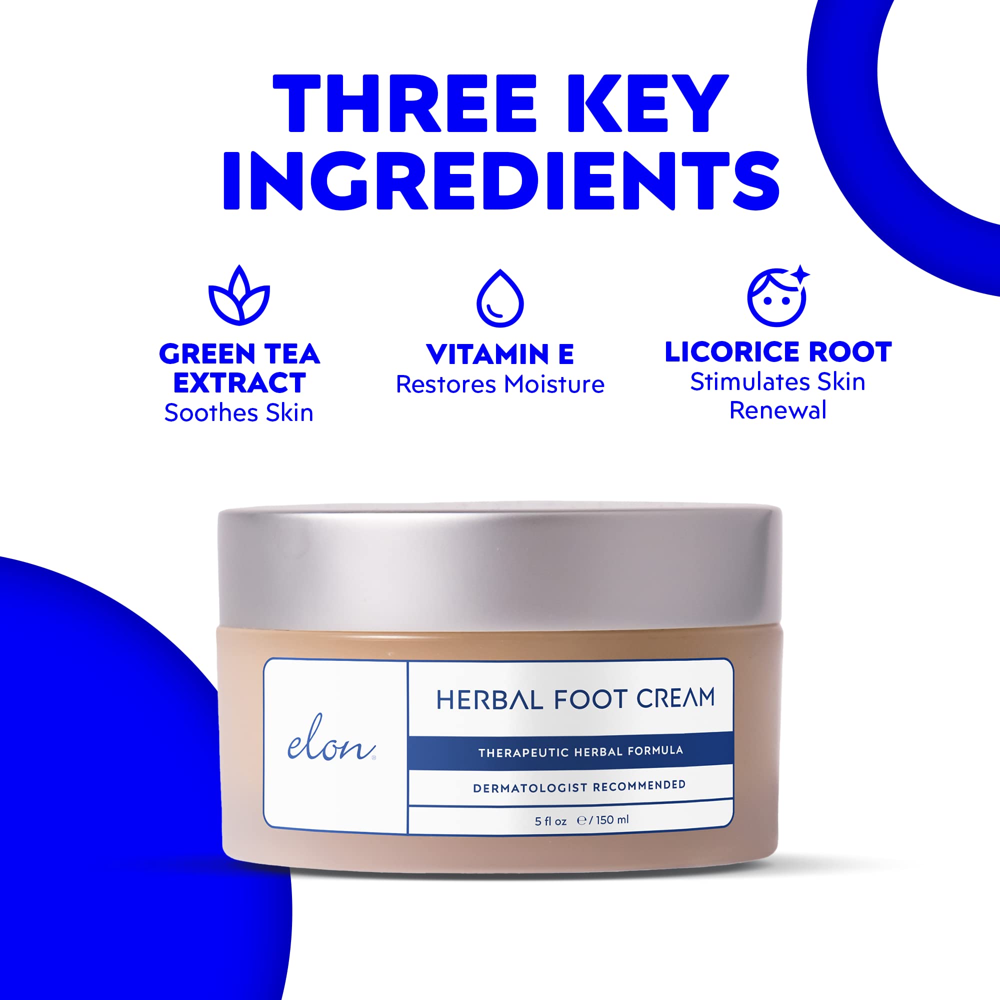 Elon Herbal Foot Cream 6 fl oz