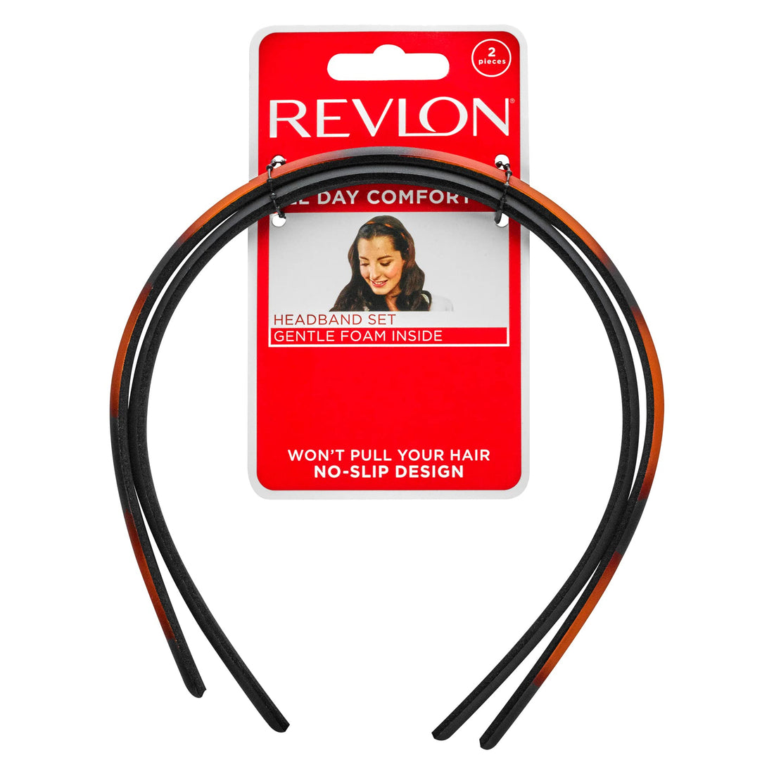 Revlon Soft Touch Headbrands, 2 Count