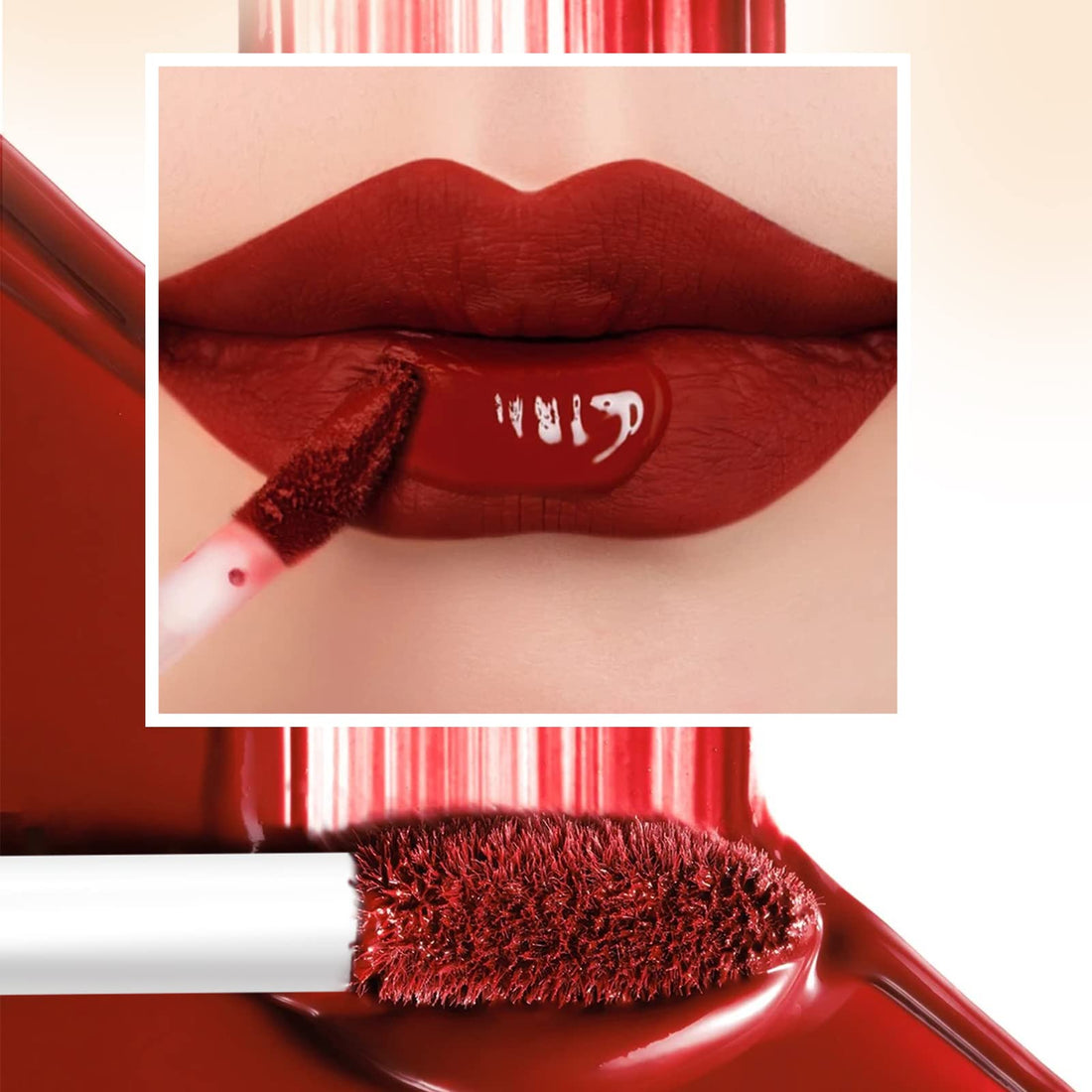 BestLand 12Pcs Makeup Matte Lipstick Lip Kit, Non-Stick Cup Not Fade Velvety Liquid Lipstick Waterproof Long Lasting Durable Nude Lip Gloss, labiales mate 24 horas originale (Natural Lip Collection)
