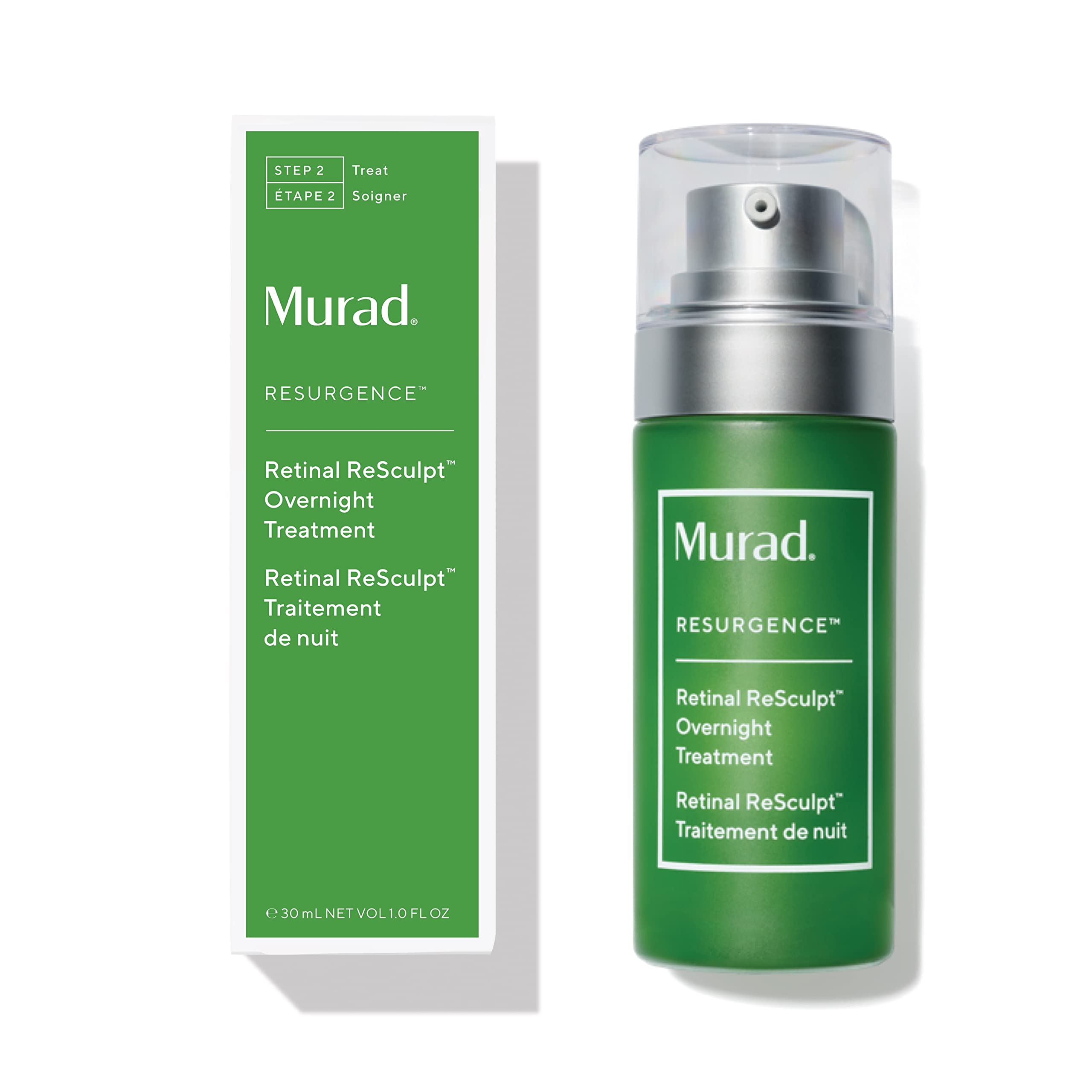 Murad Retinal ReSculpt Overnight Treatment - Advanced Anti-Aging Serum for Lines and Wrinkles – Encapsulated Vitamin A Skin Care for Smoothing, Firming and Lifting Face and Neck, 1.0 Fl Oz