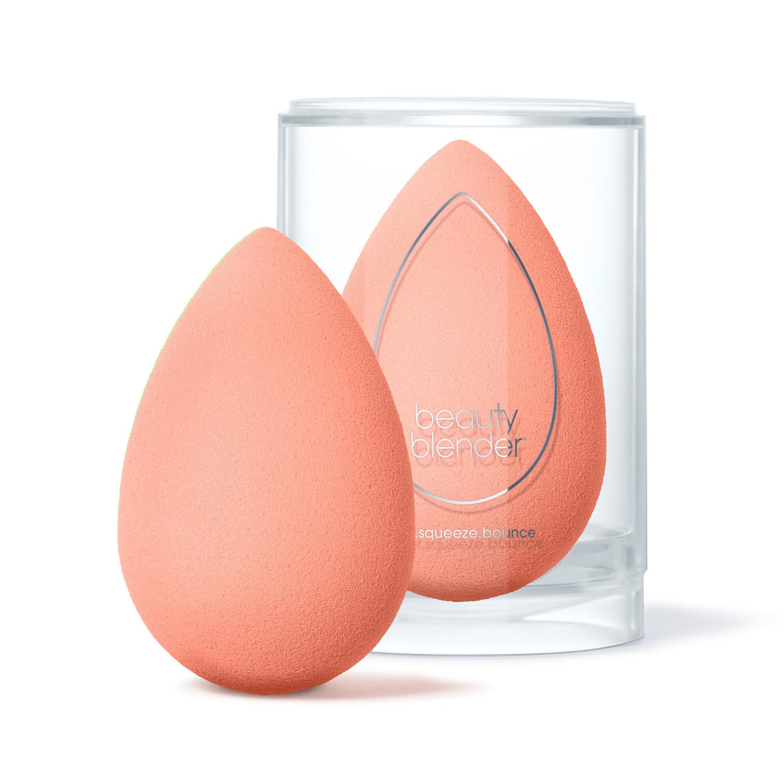 Beautyblender® | Papaya Beauty Blender Makeup Sponge, Super-Soft Foam Easily Blends Foundations, Powders & Creams, Made in USA, Reusable, Washable, Streak Free Application, Vegan, Cruelty Free